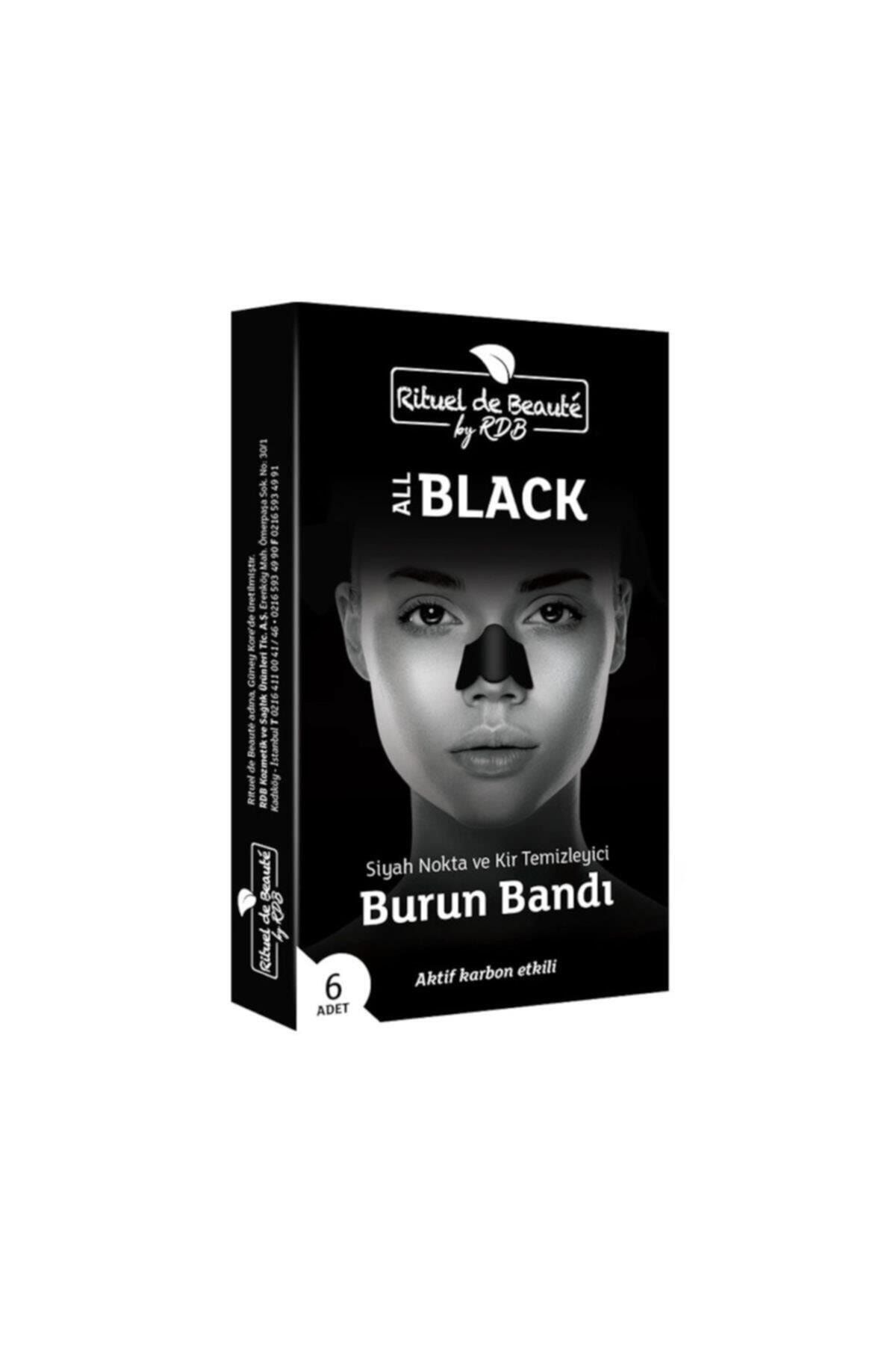 Black Aktif Karbon Siyah Nokta Ve Kir Temizleyici Burun Bandı 1 Kutu 6 Adet