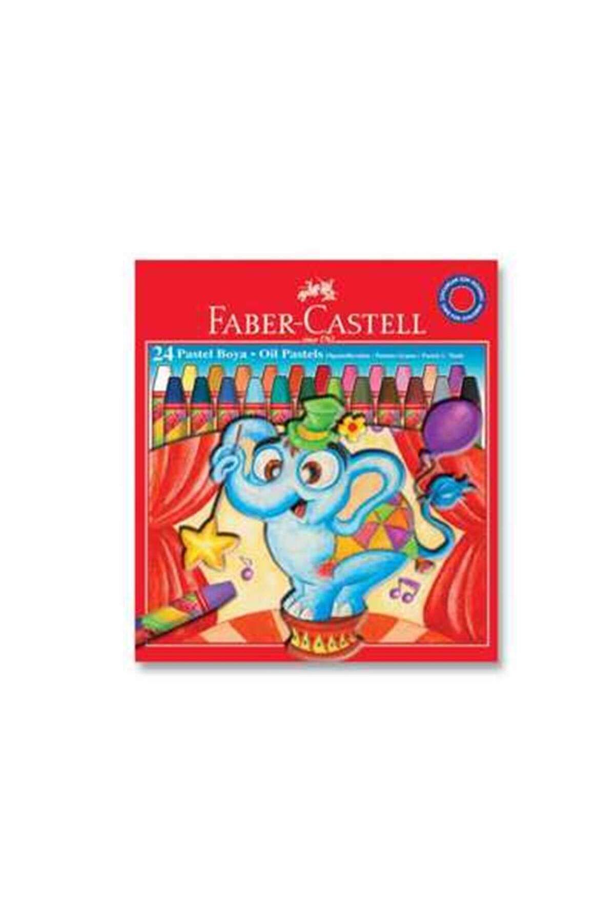 Faber-Castell Pastel Boya 24 Renk, 11.5 mm, Canlı-Örtücü Renkler, Isıya Dayanıklı