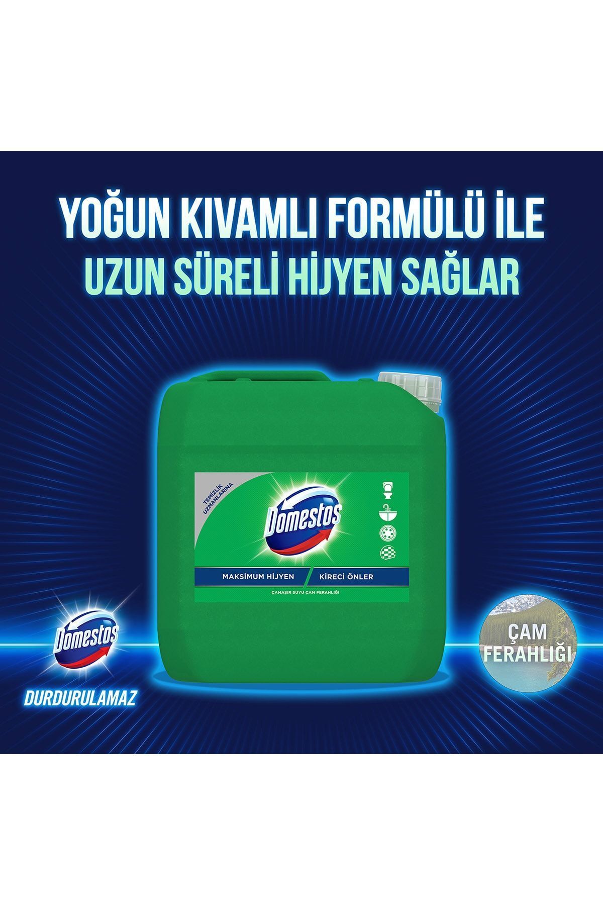 Çam Ferahlığı Yoğun Kıvamlı Çamaşır Suyu 3240 ml