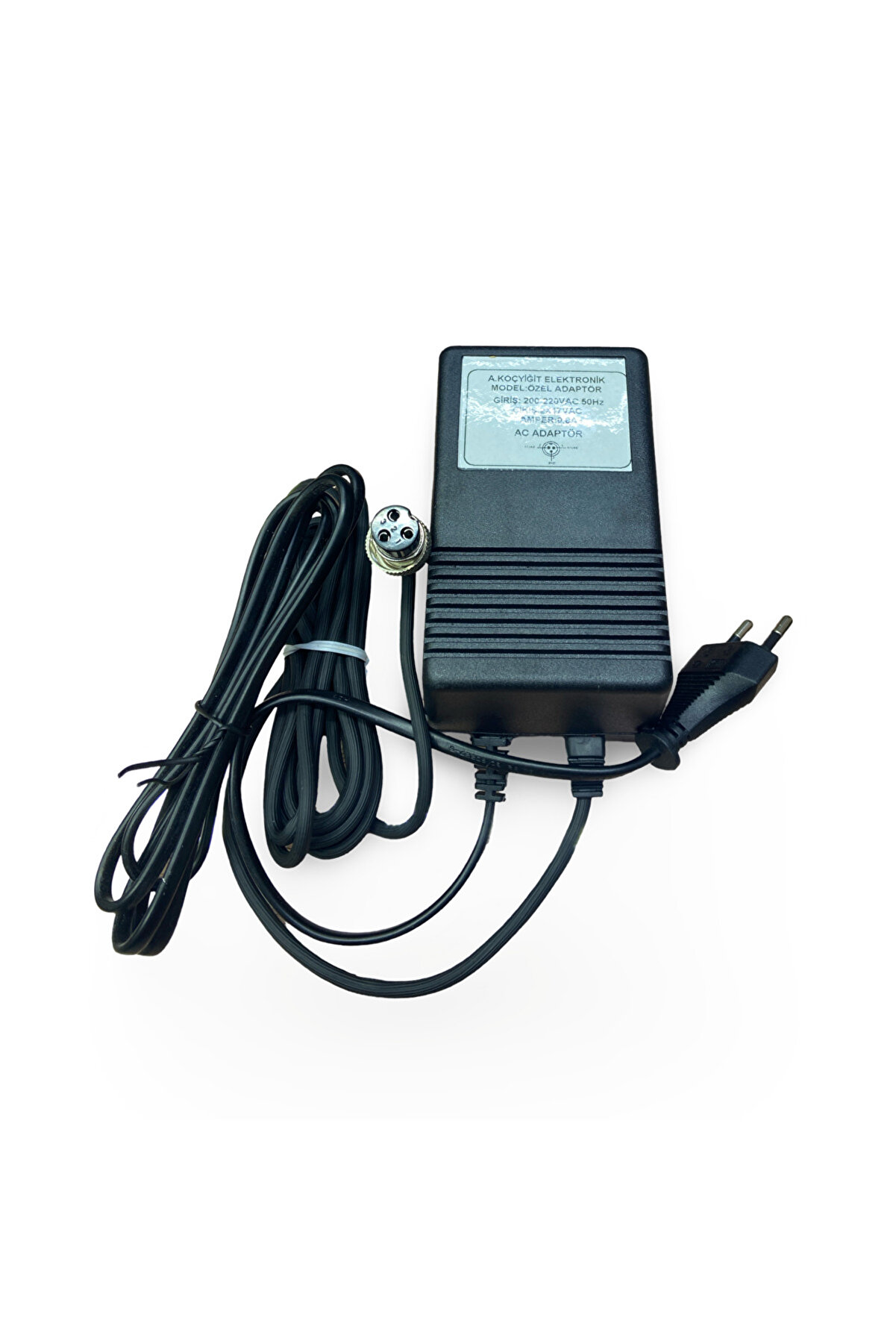 2 X 17VAC 0.8 AMPER - MİKSER AMFİ ADAPTÖRÜ (KOÇYİĞİT)