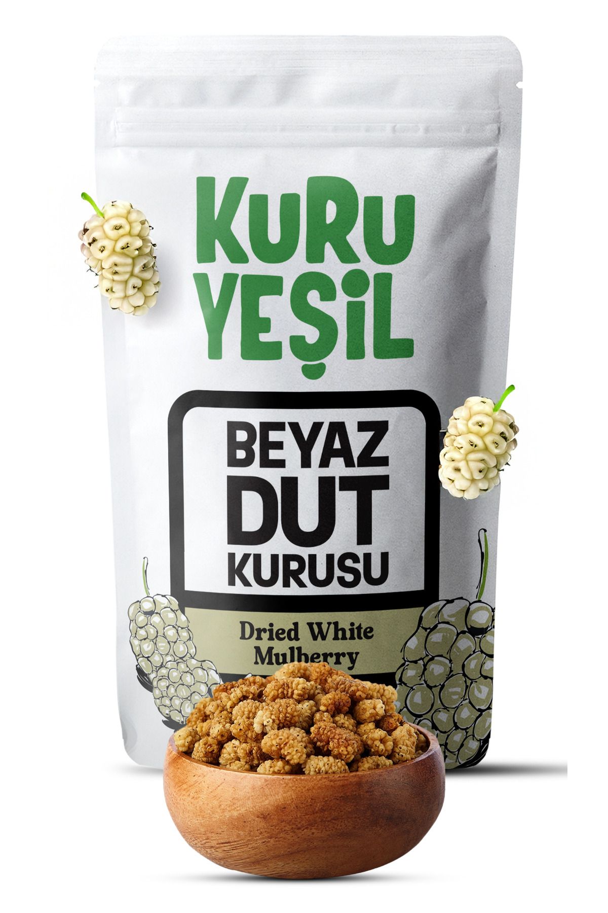 Dut Kurusu - Kuru Dut - Beyaz Dut Kurusu - Kuru Meyve - 150 Gr