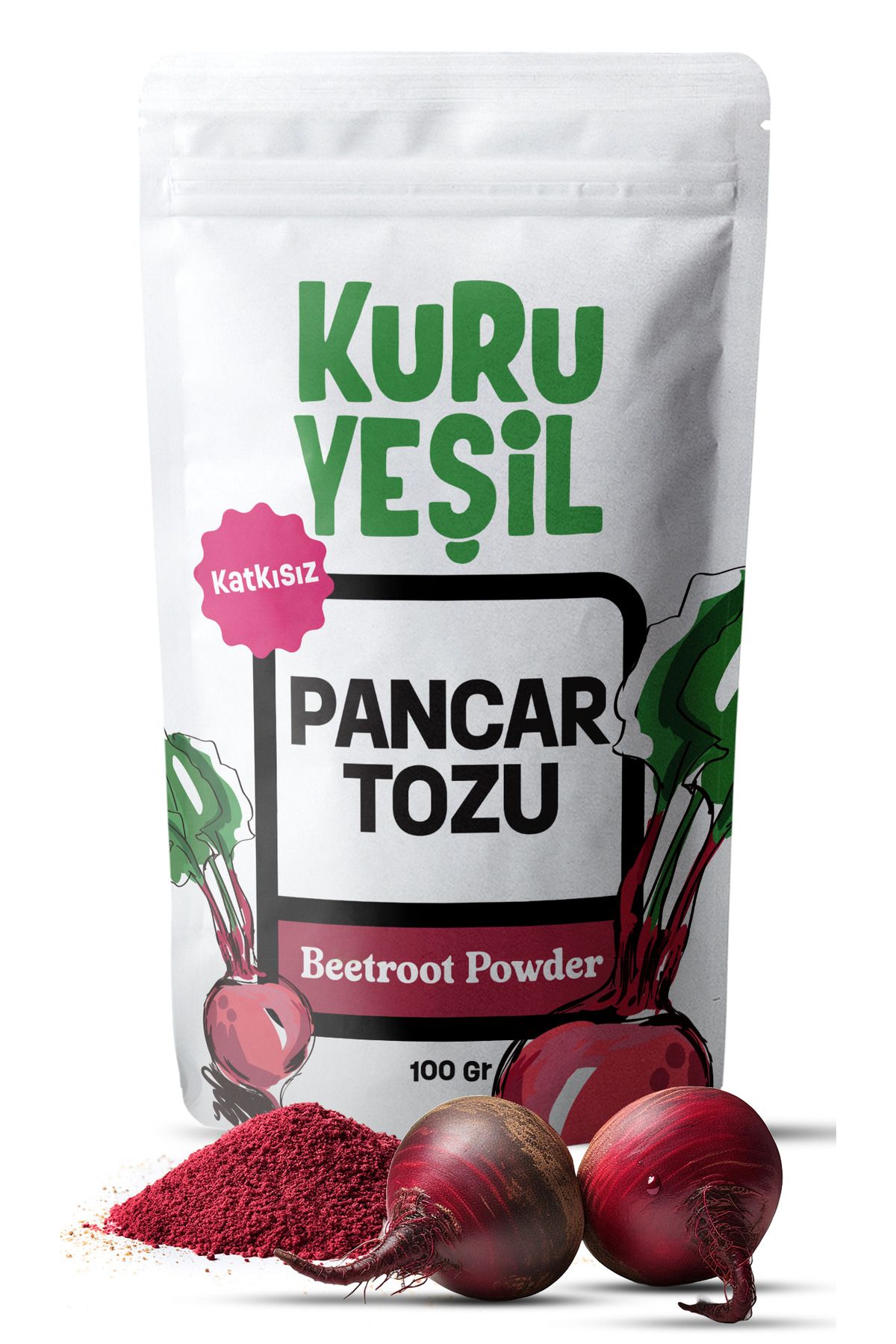 Pancar Tozu - Pancar Kökü Tozu - Kırmızı Pancar Tozu - 100 gr