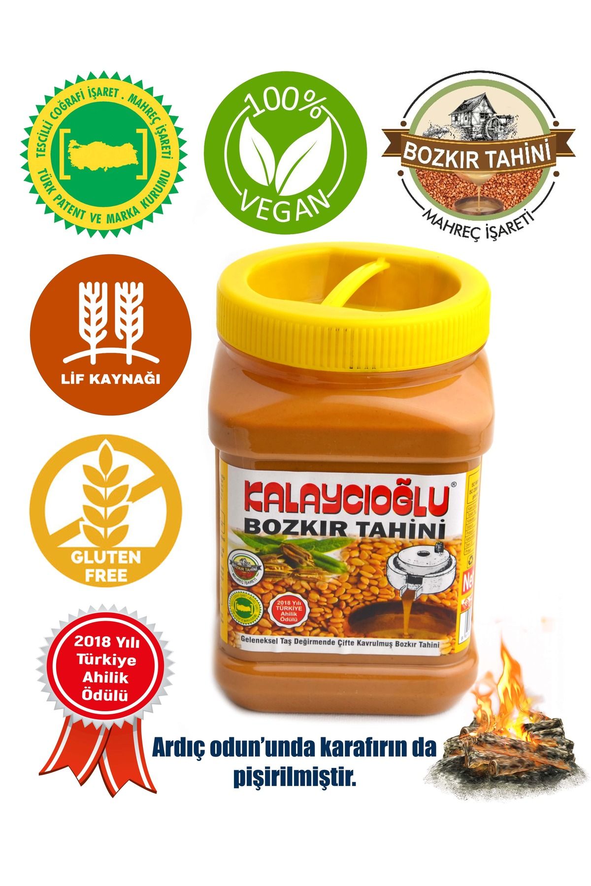 Kepeksiz Bozkır Tahini 935 Gr.