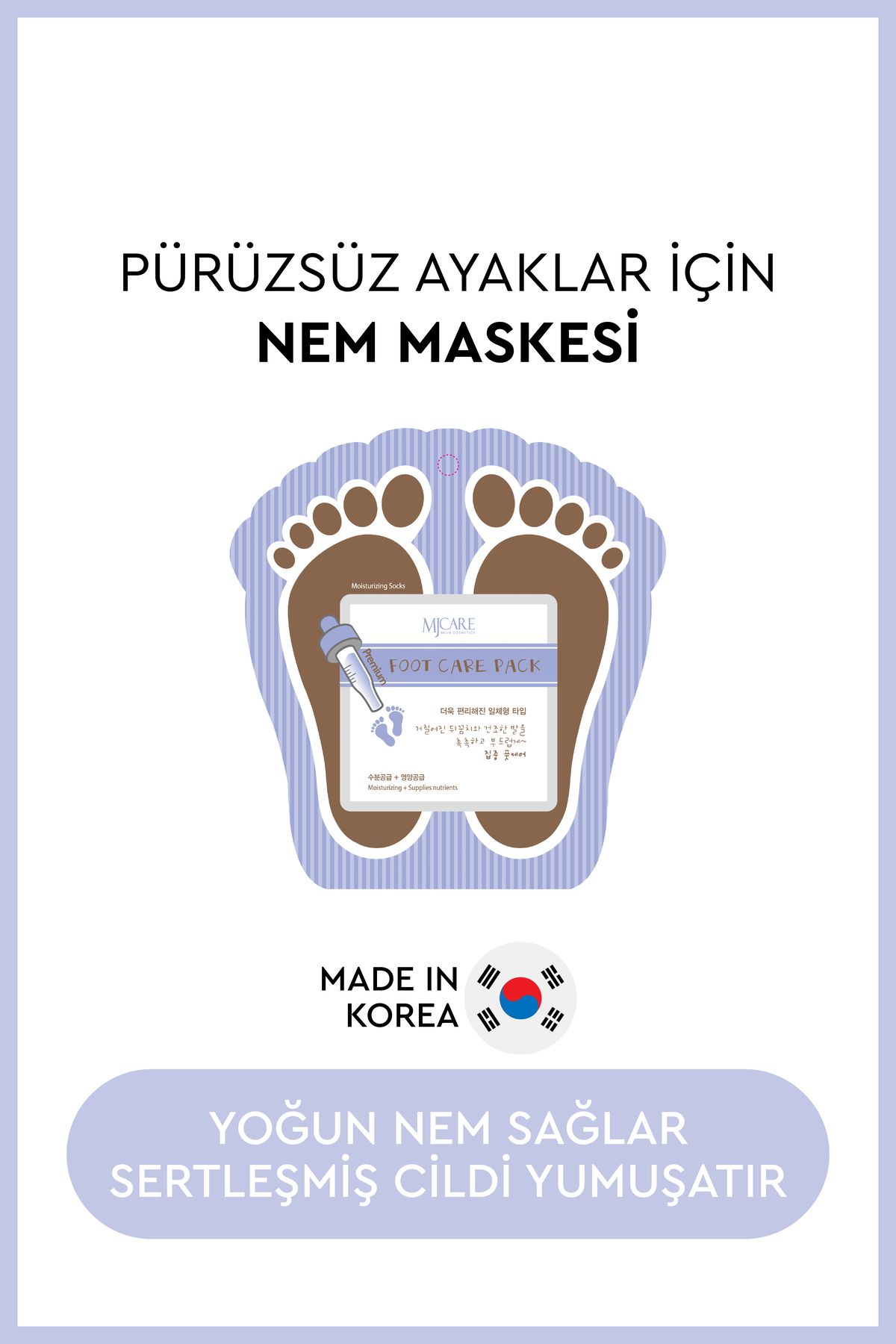 Çorap Tipi Ayak Bakım Maskesi