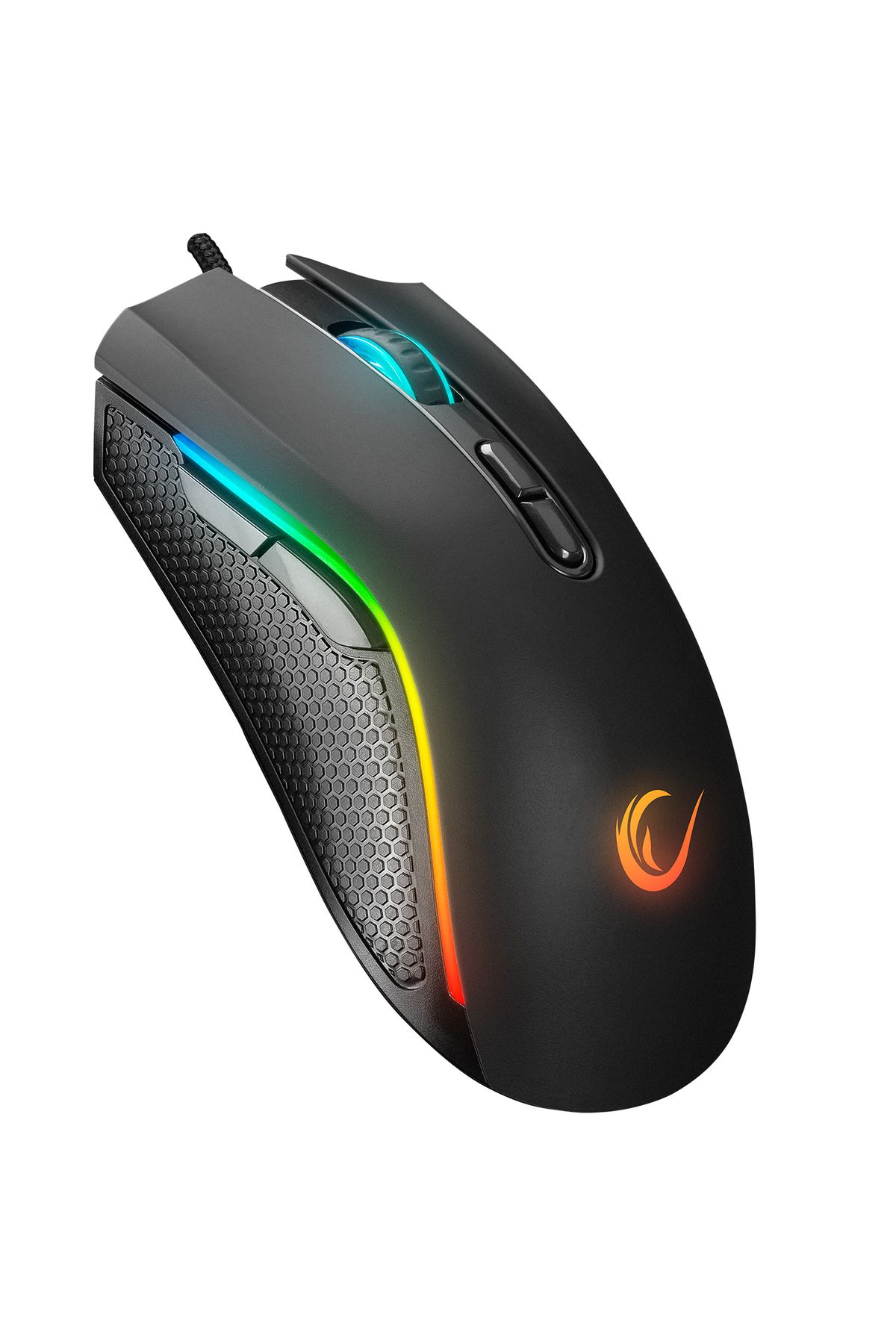 Smx-r44 V2 Makrolu Siyah 12800 Dpı Rgb Ledli 80 Milyon Pro Gaming Oyuncu Mouse