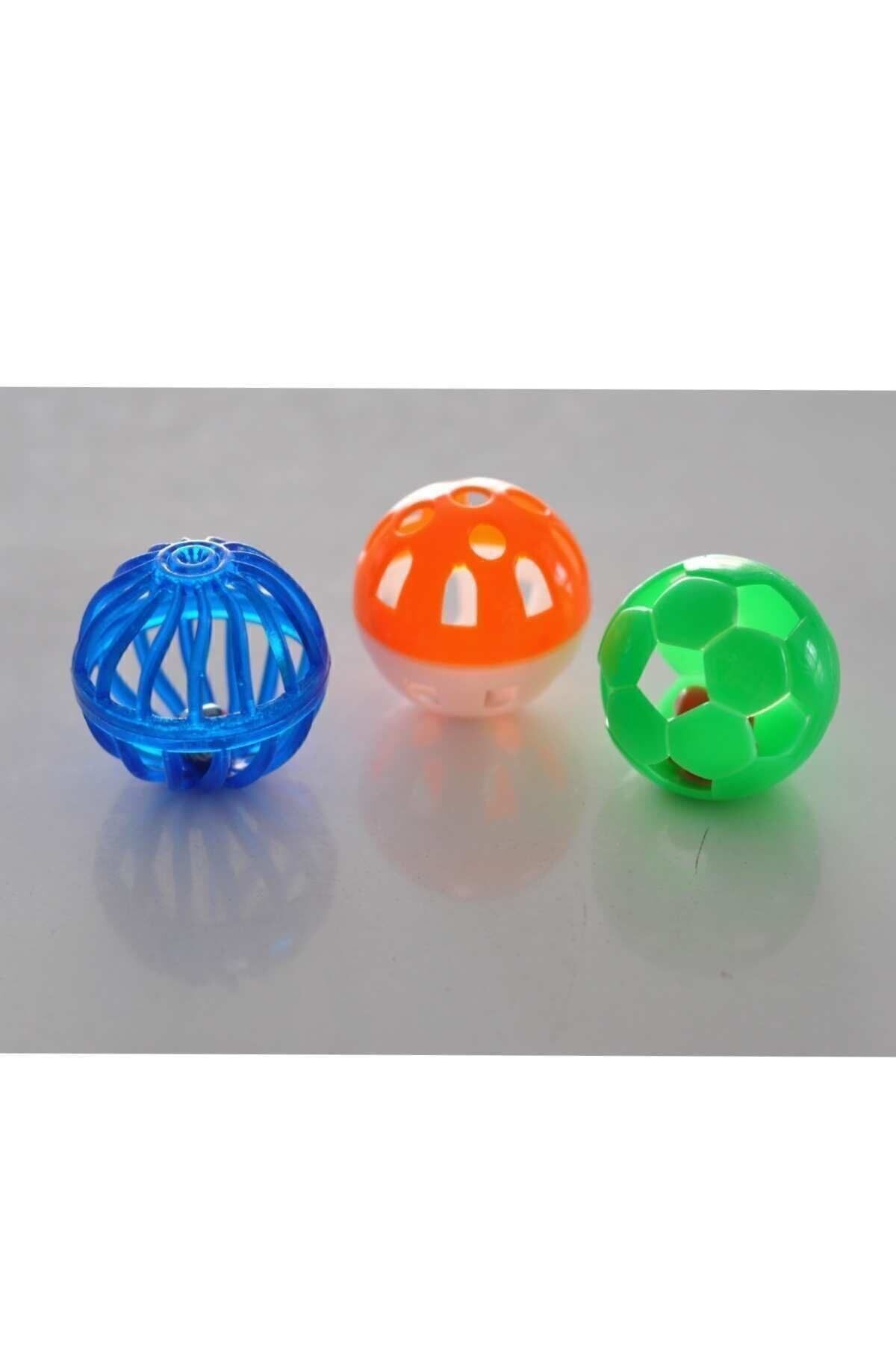 Kuş Oyuncak Zilli Top 3'lü Kuş Oyuncak