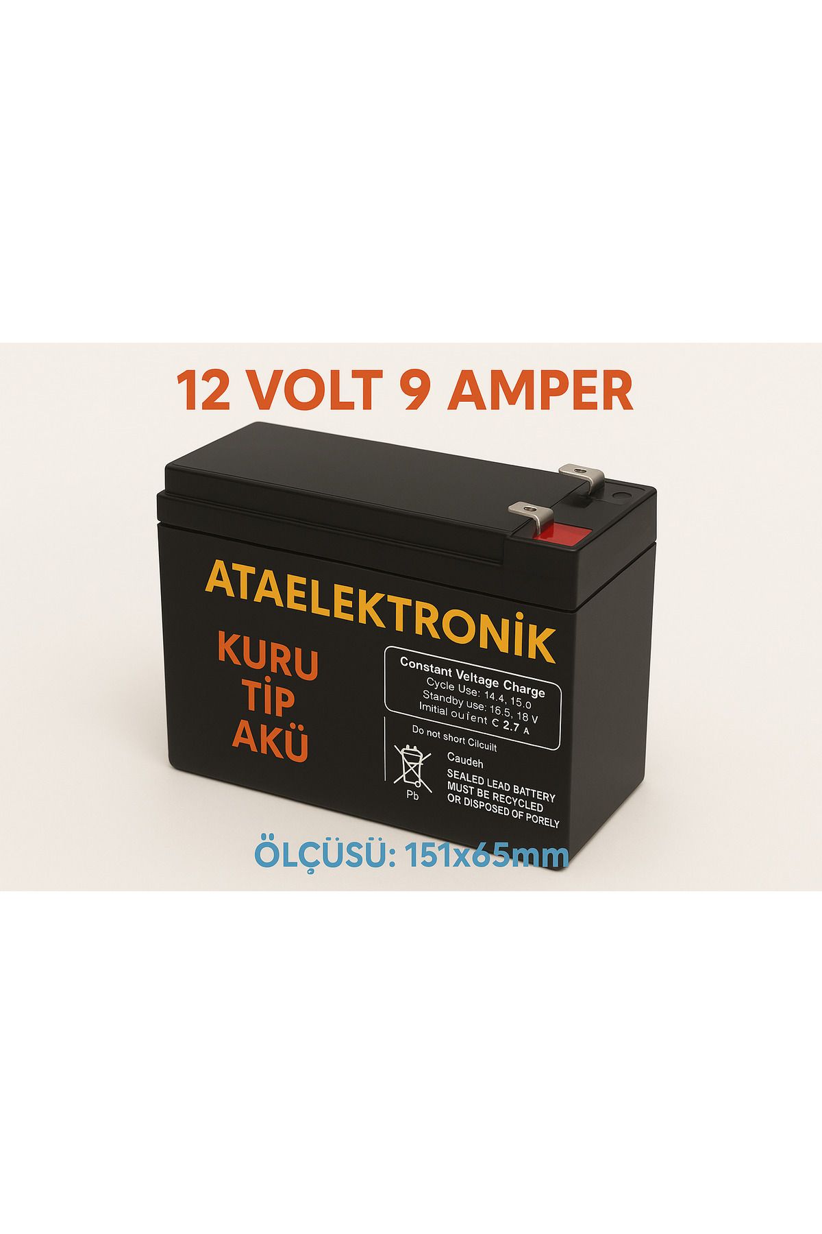 Çocuk Akülü Araba Için 12v 9ah 12 Volt 9 Amper Çocuk Oyuncak Araba Araç Aküsü Pili Bataryası