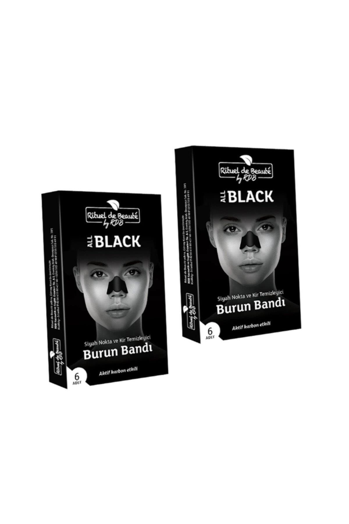 Black Aktif Karbon Siyah Nokta Ve Kir Temizleyici 2 Kutu 12 Adet Burun Bandı