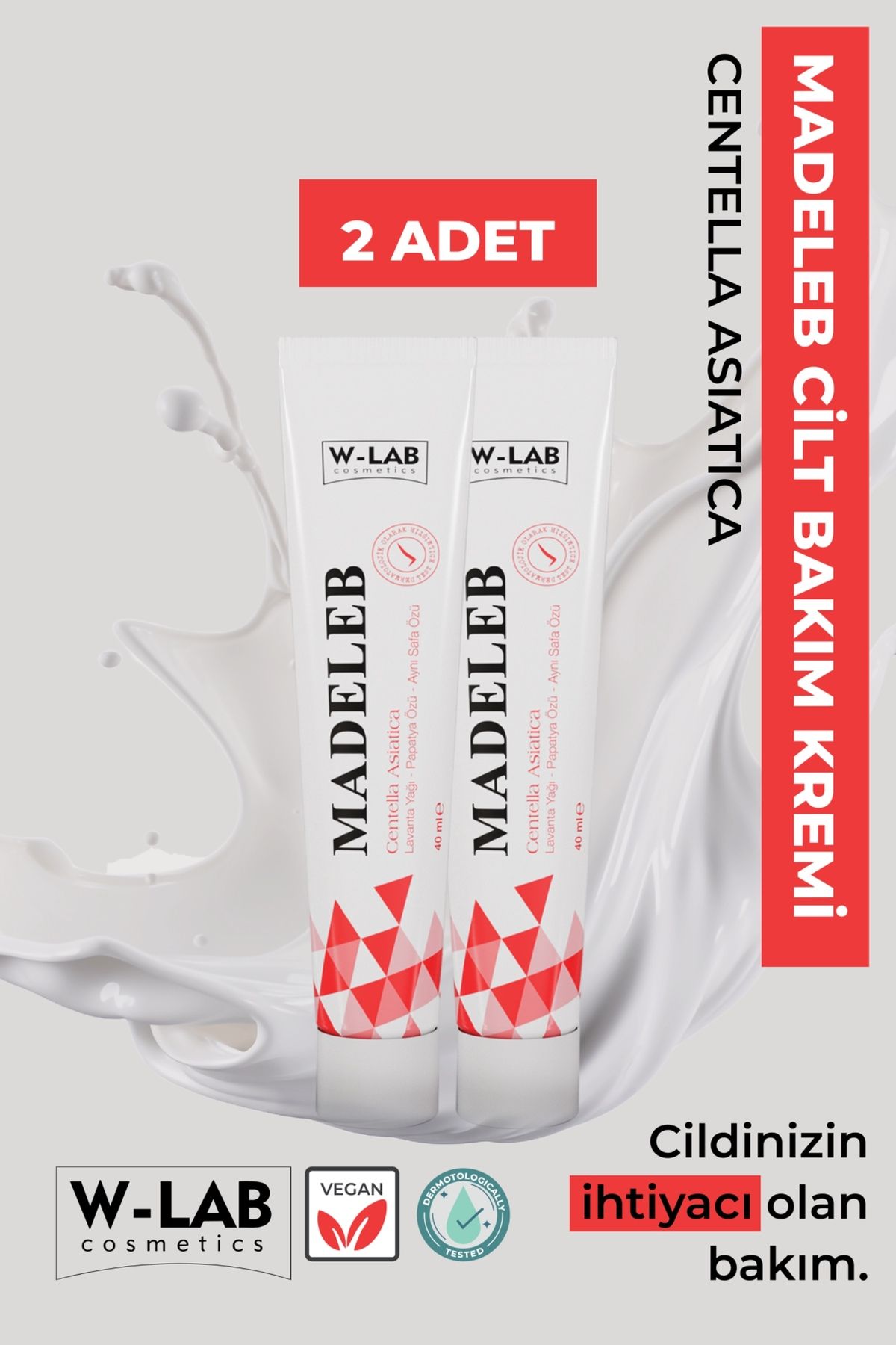 Madeleb Cilt Yenileyici Krem 2 li Set