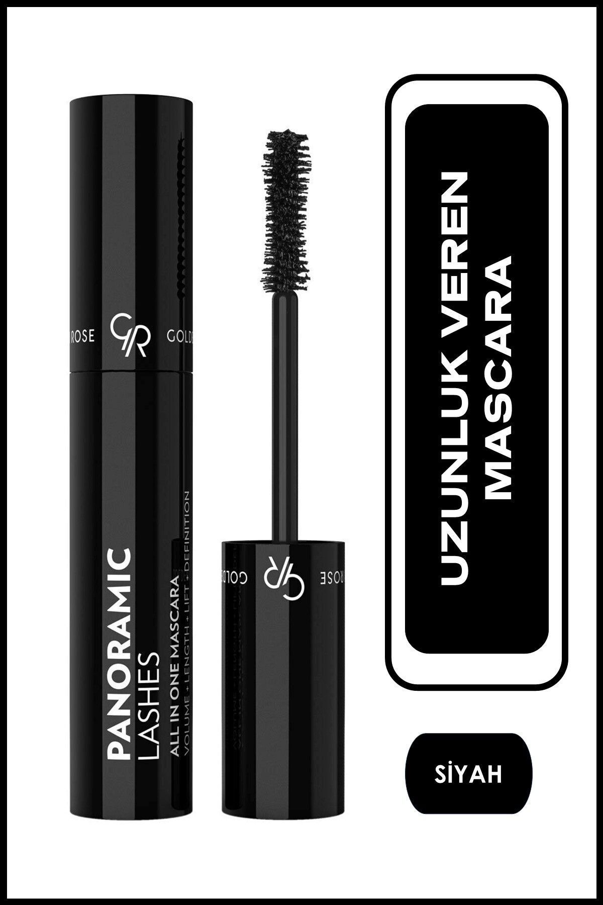 Panoramic Lashes All In One Mascara - Black - Uzunluk Veren Maskara