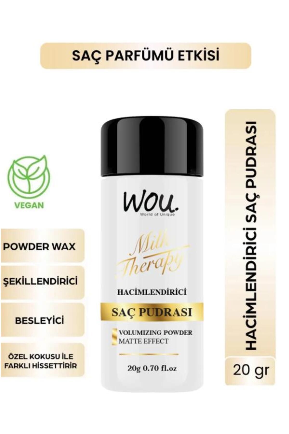 Wou Milk Therapy Saç Pudrası 20 Gr/saç Parfümü Etkili