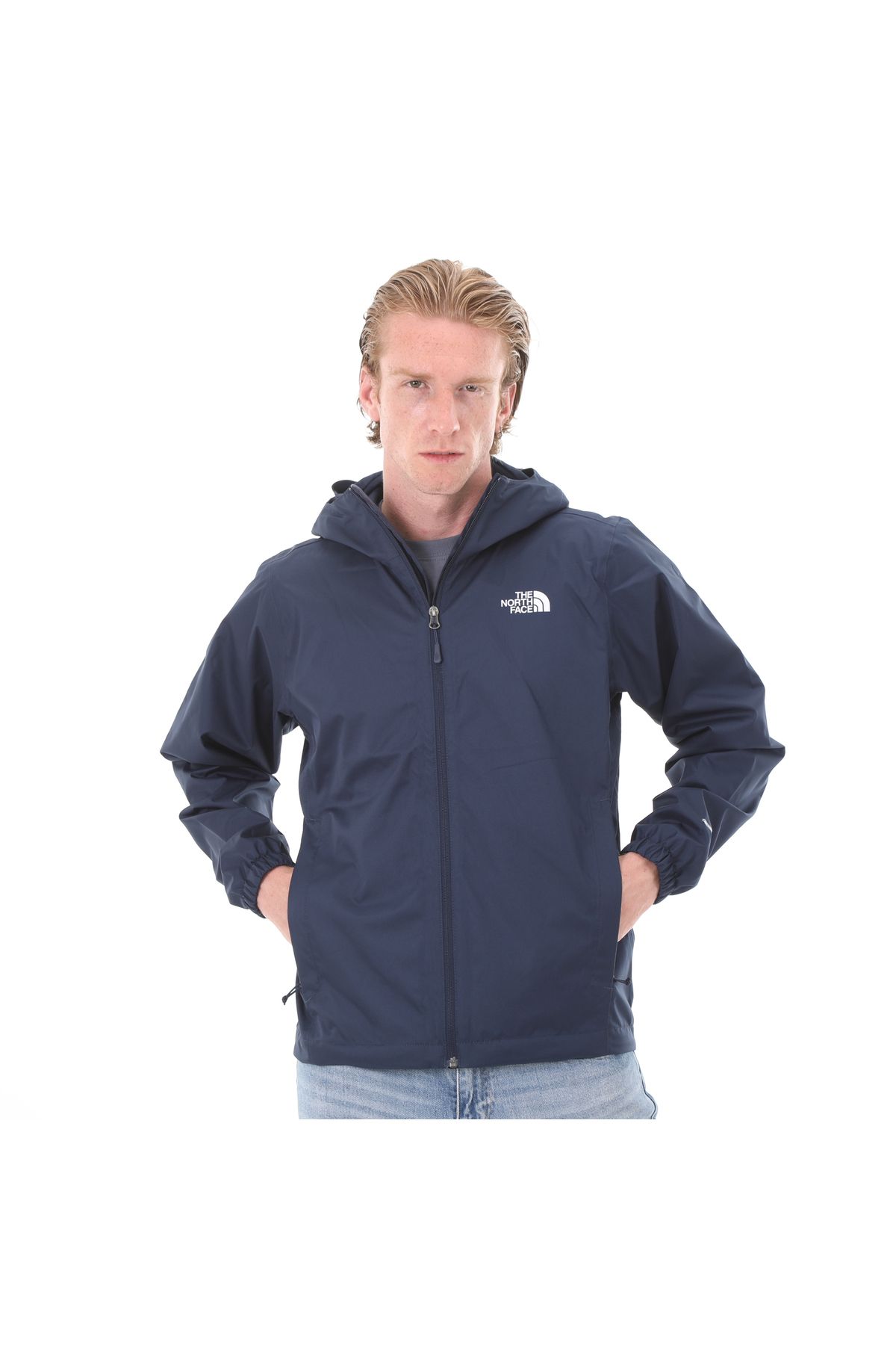 F00a8az8k21-r M Quest Jacket - Eu Erkek Yağmurluk-r&amp;uuml;zgarlık Lacivert