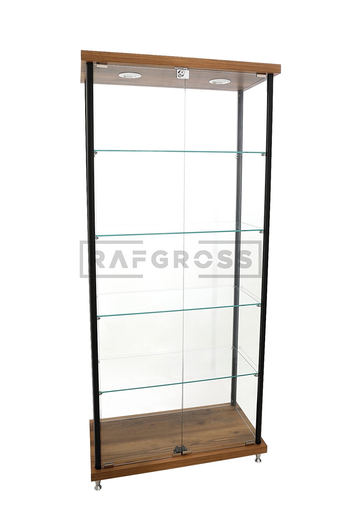 Kurulu Teslimat, 40x80xh175,camlı Dolap, Camlı Vitrin, Teşhir Koleksiyon Dolabı, Cam Dolap