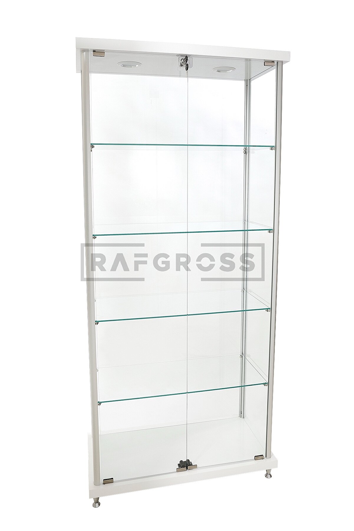 Kurulu Teslimat, 40x80xh175,camlı Dolap, Camlı Vitrin, Teşhir Koleksiyon Dolabı, Cam Dolap