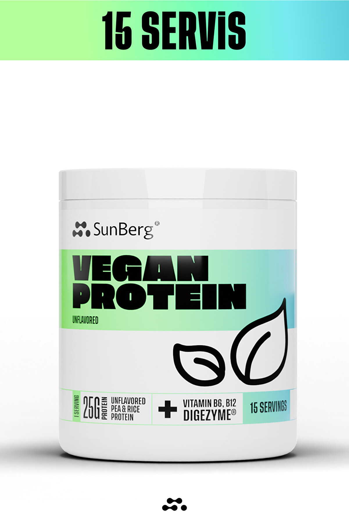 Vegan Protein I Aromasız 450 G - 15 Servis