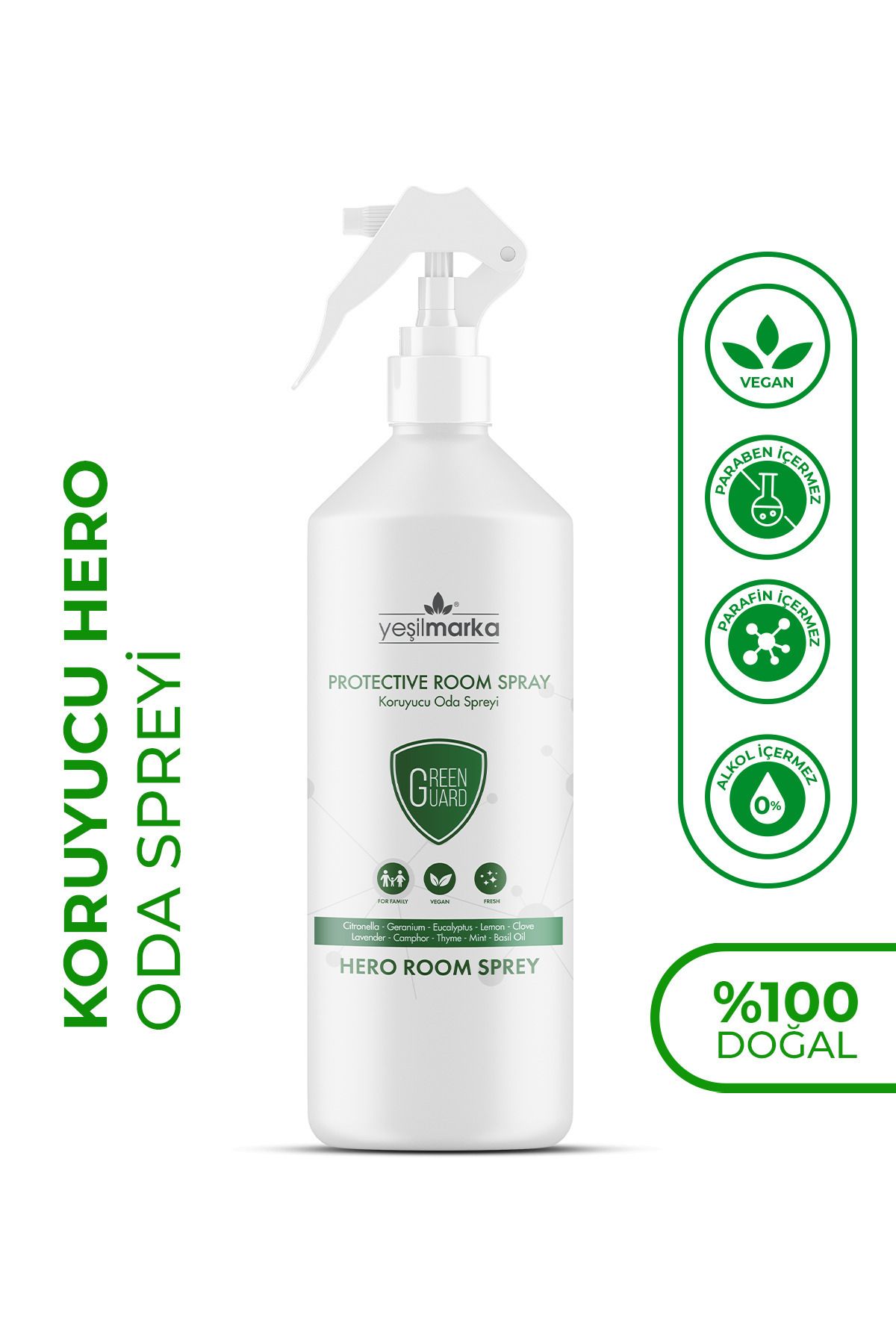 Dış Etkenlere Karşı Koruyucu Hero Room Spray Oda Spreyi 350ml