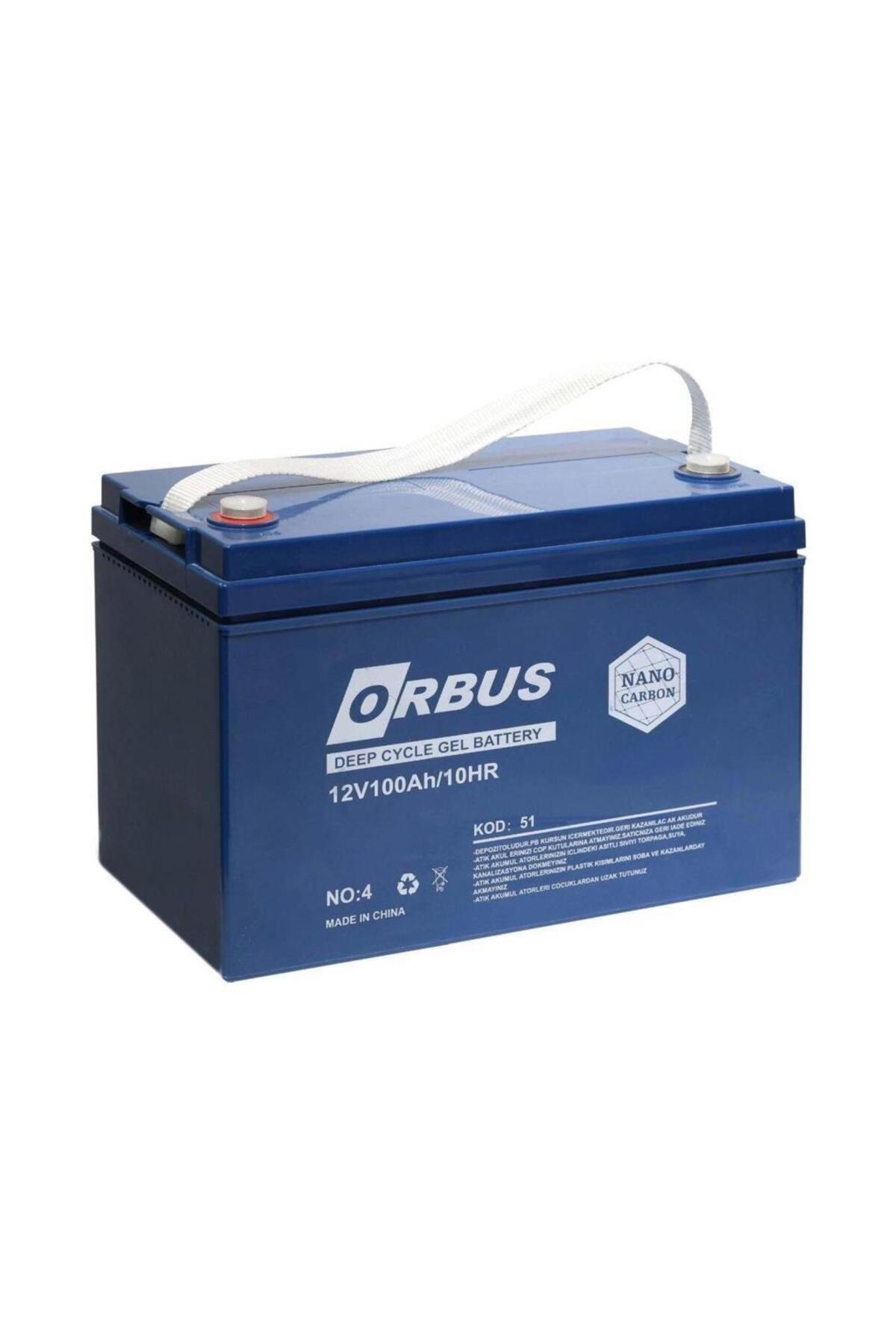 12V 100 Amper Derin Döngü Karbon Jel Akü