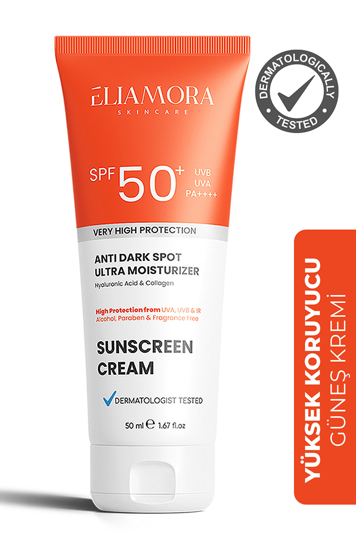 Yoğun Leke Karşıtı +50 Spf Güneş Kremi