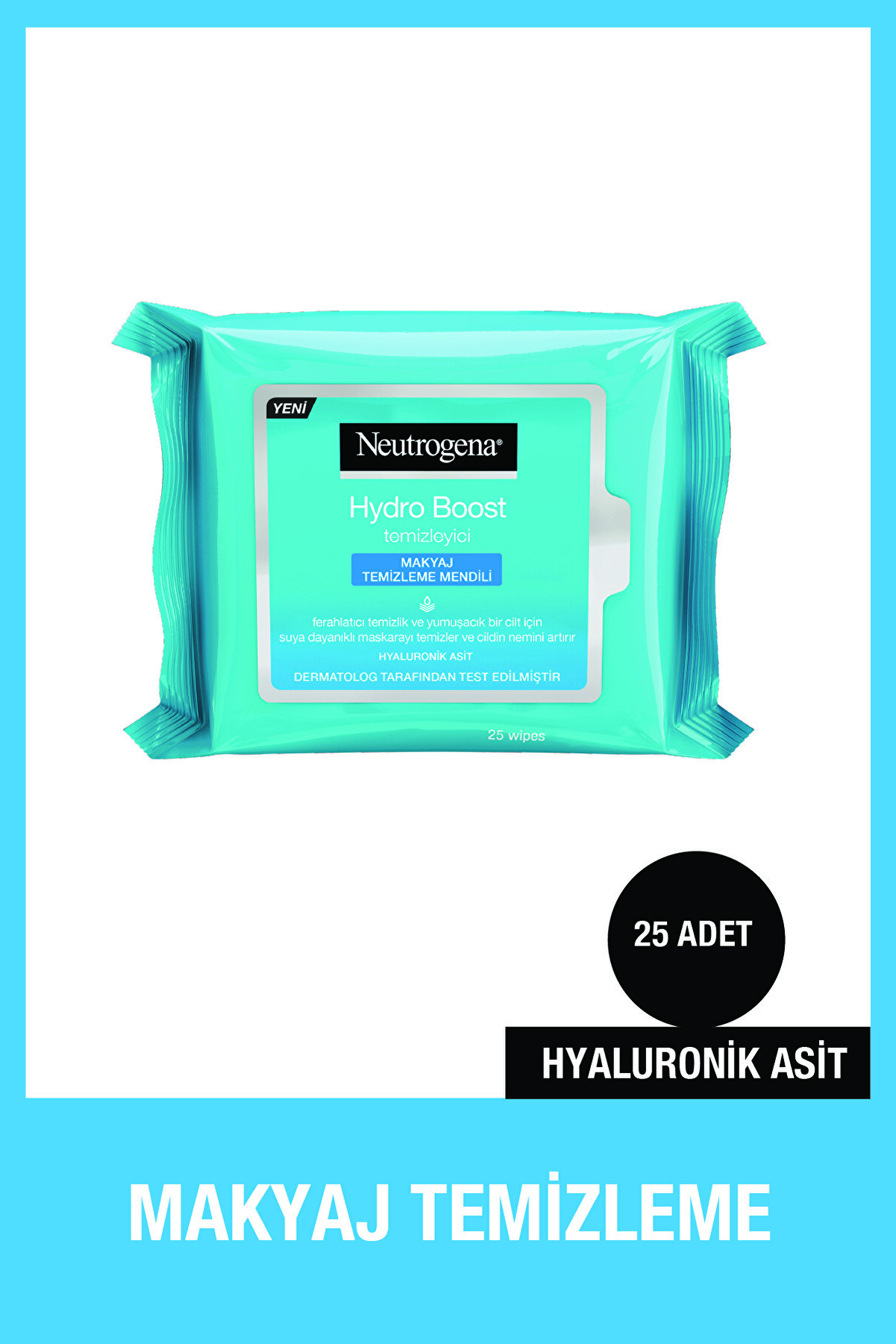 Hydro Boost Makyaj Temizleme Mendili