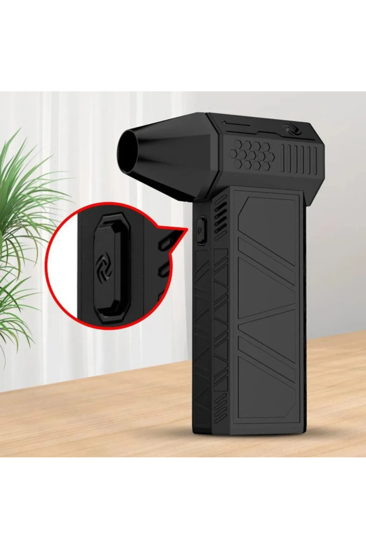 Mini Turbo Jet Fan Turbo Şiddetli Fan 160000rpm Yüksek Hızlı Kanal Fanı Ile Güçlü Üfleyici Hava