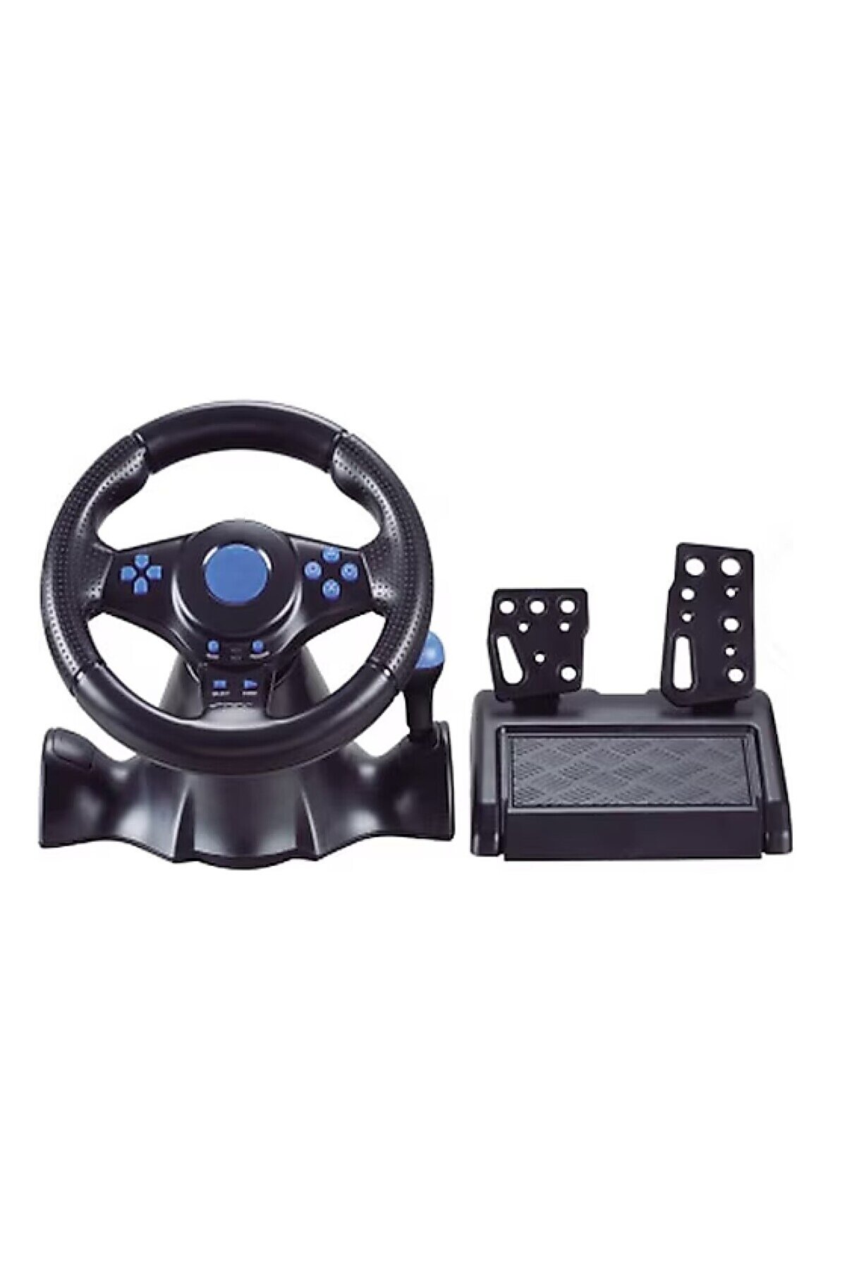 Vw9803 Oyuncu Direksiyon Seti 180° 3ın1 Ps3/ps2/pc Siyah