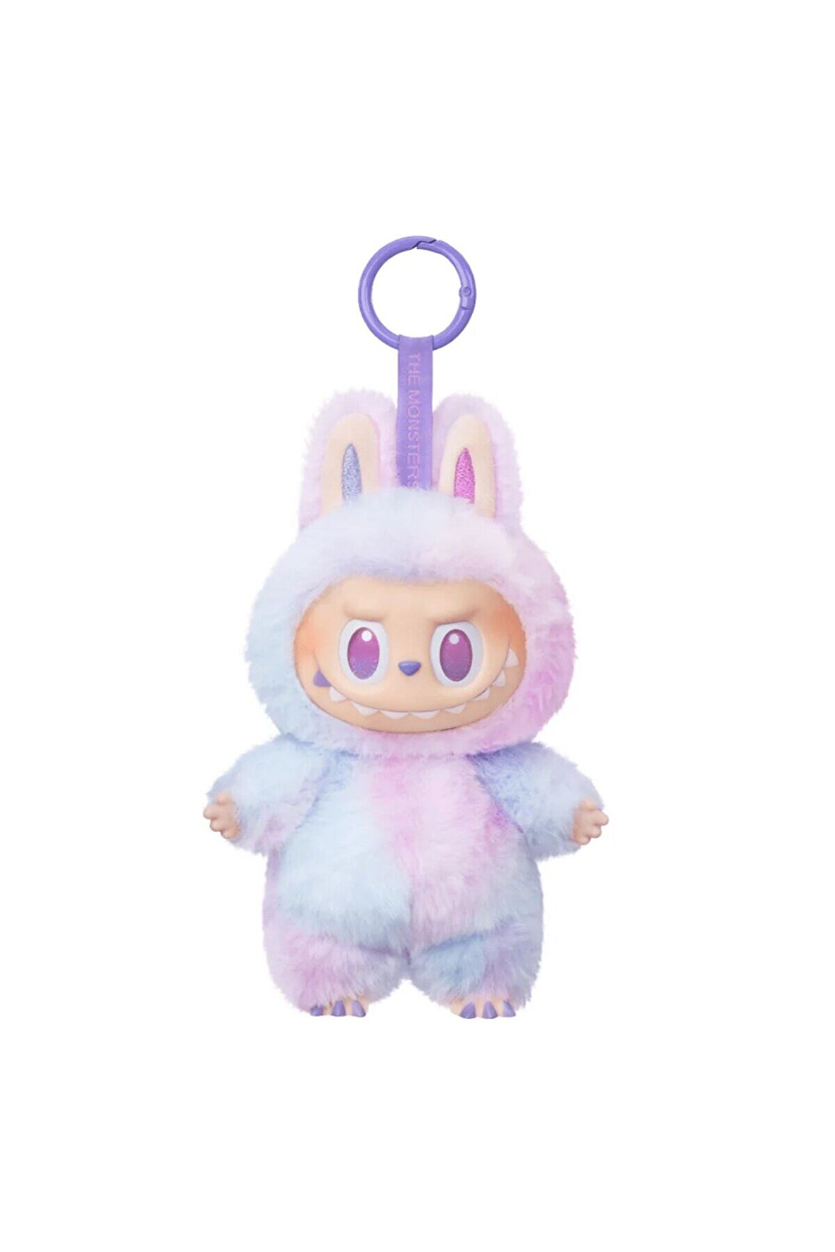 POP MART LABUBU THE MONSTERS BİG İNTO LUCK PELUŞ FİGÜR MOR RENK