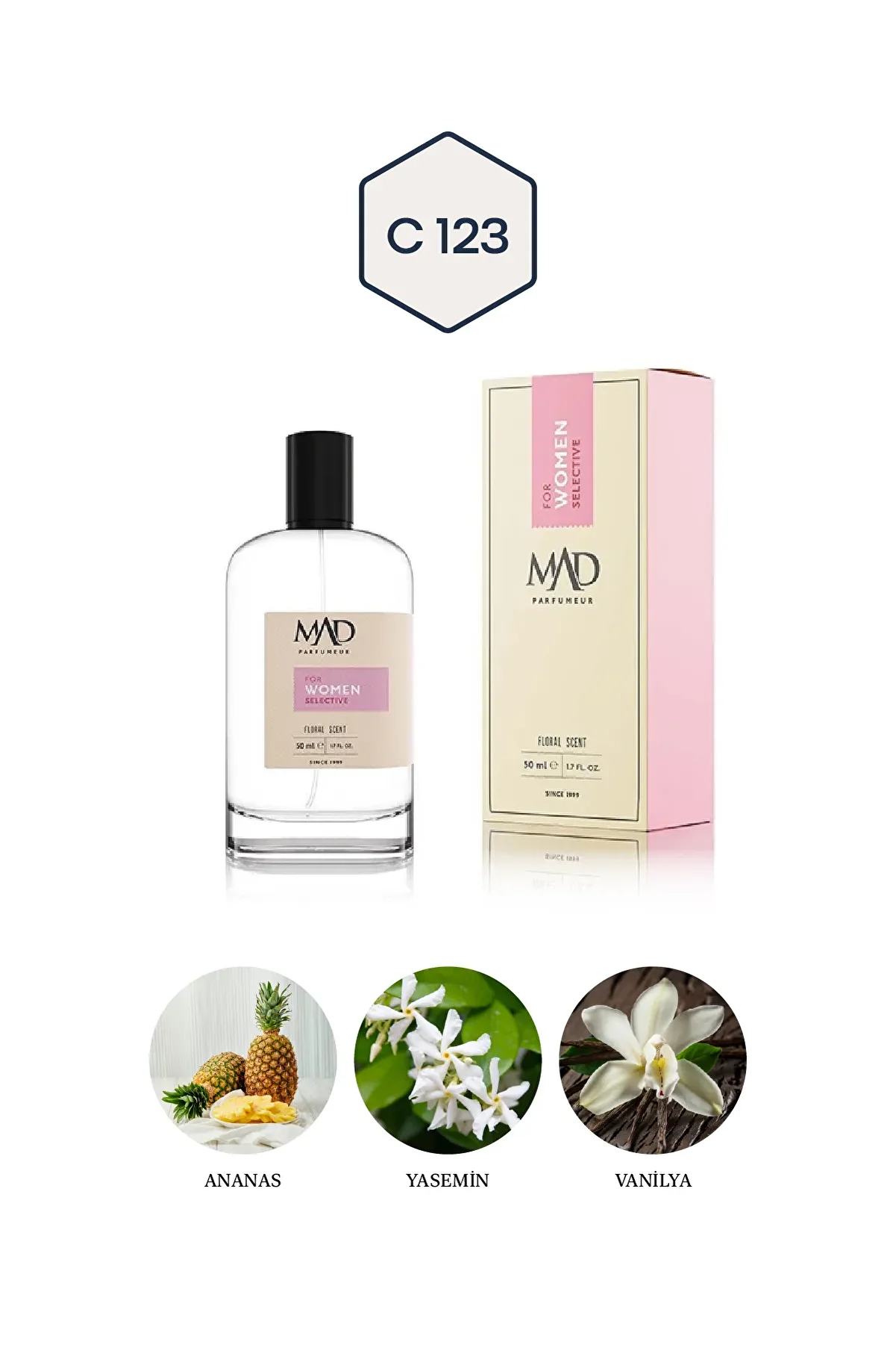Mad C123 Selective 50 ml Kadın Parfüm