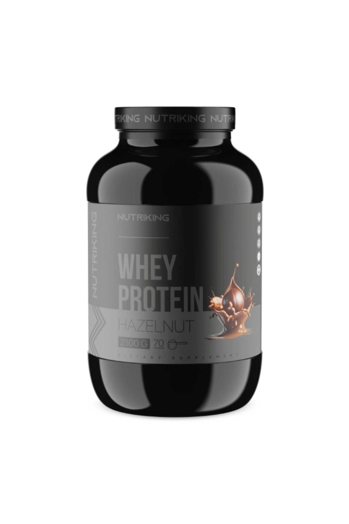 Whey Isolate Protein 2000 Gr 66 Servis Çikolata Fındık