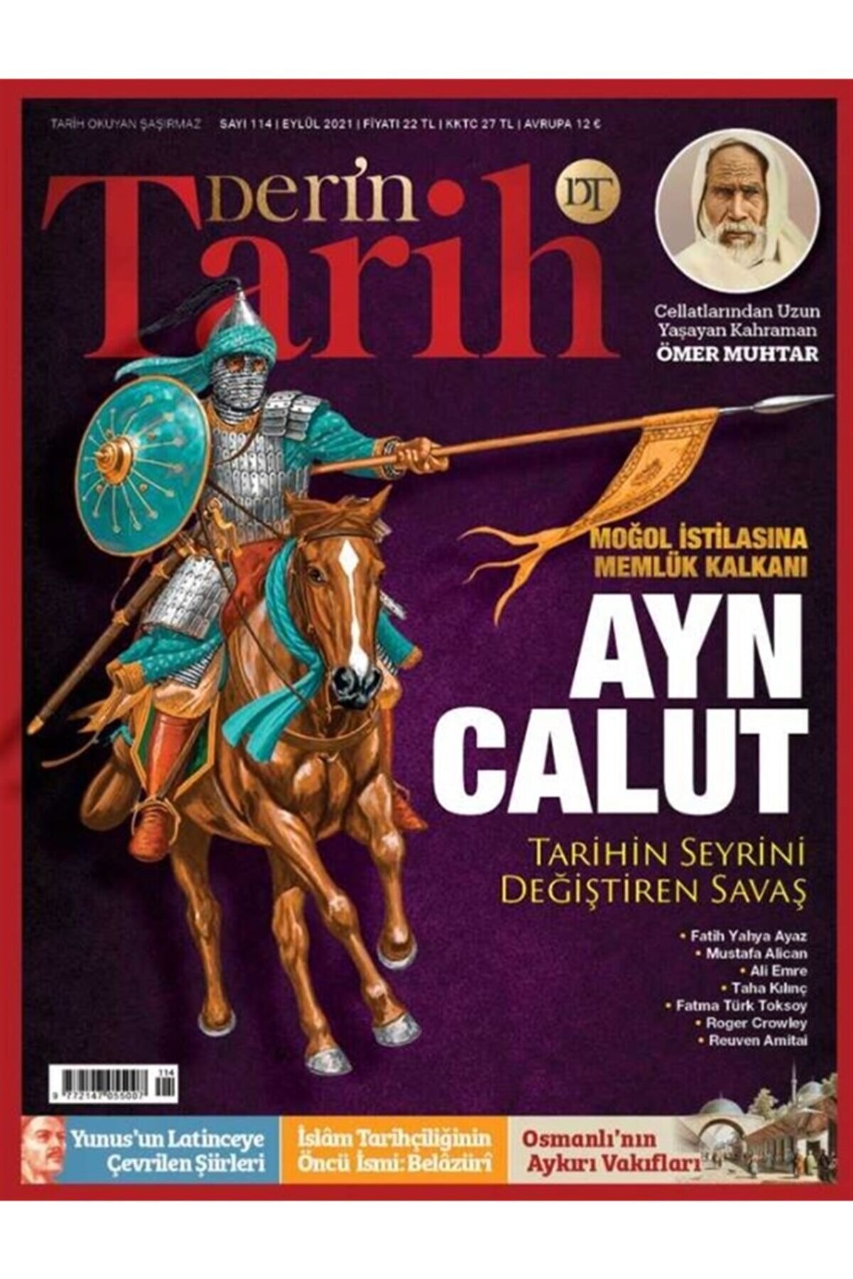 Derin Tarih Aylık Dergisi Sayı: 114 Eylül 2021