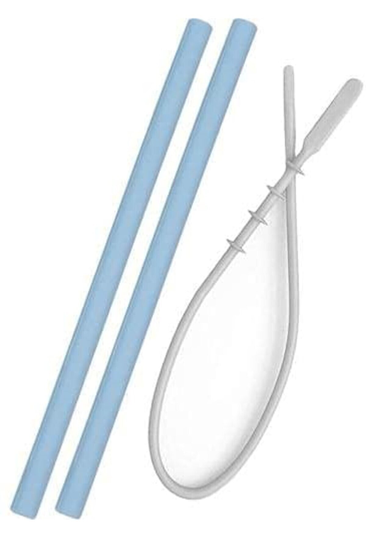 Pipet 2'li Mavi &amp; Temizlik Fırçası