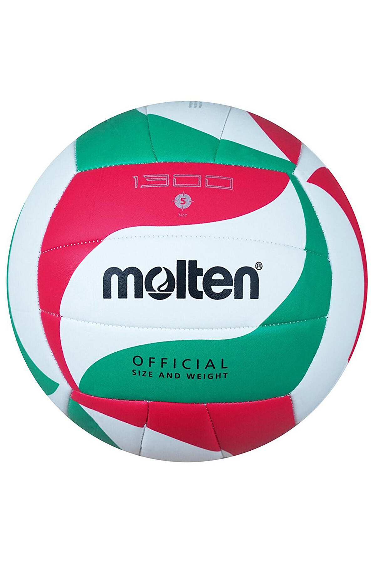 Voleybol Topu - Yeşil / Beyaz / Kırmızı - V5M1300