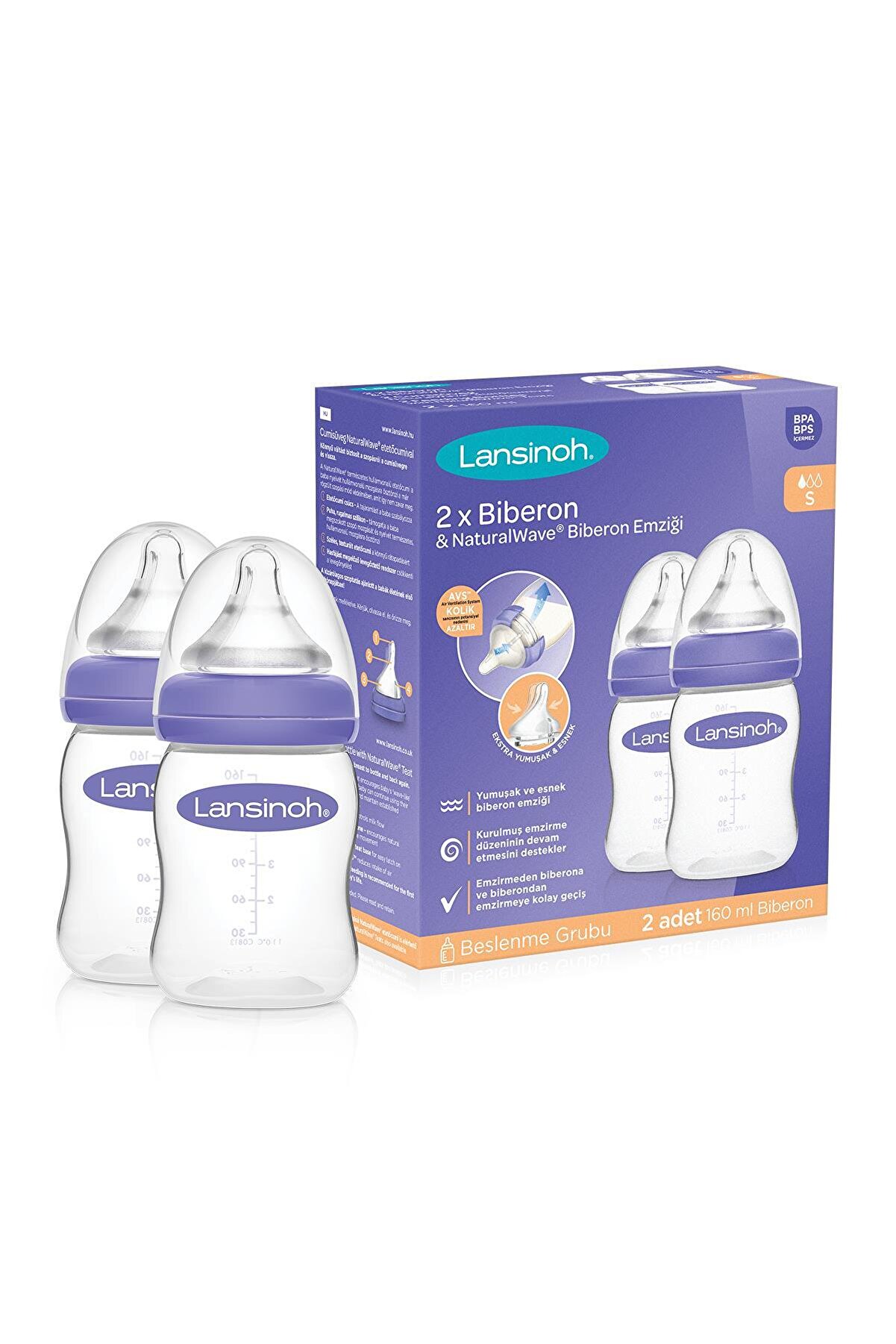 Natural Wave Biberon Seti 2'li 160 ml