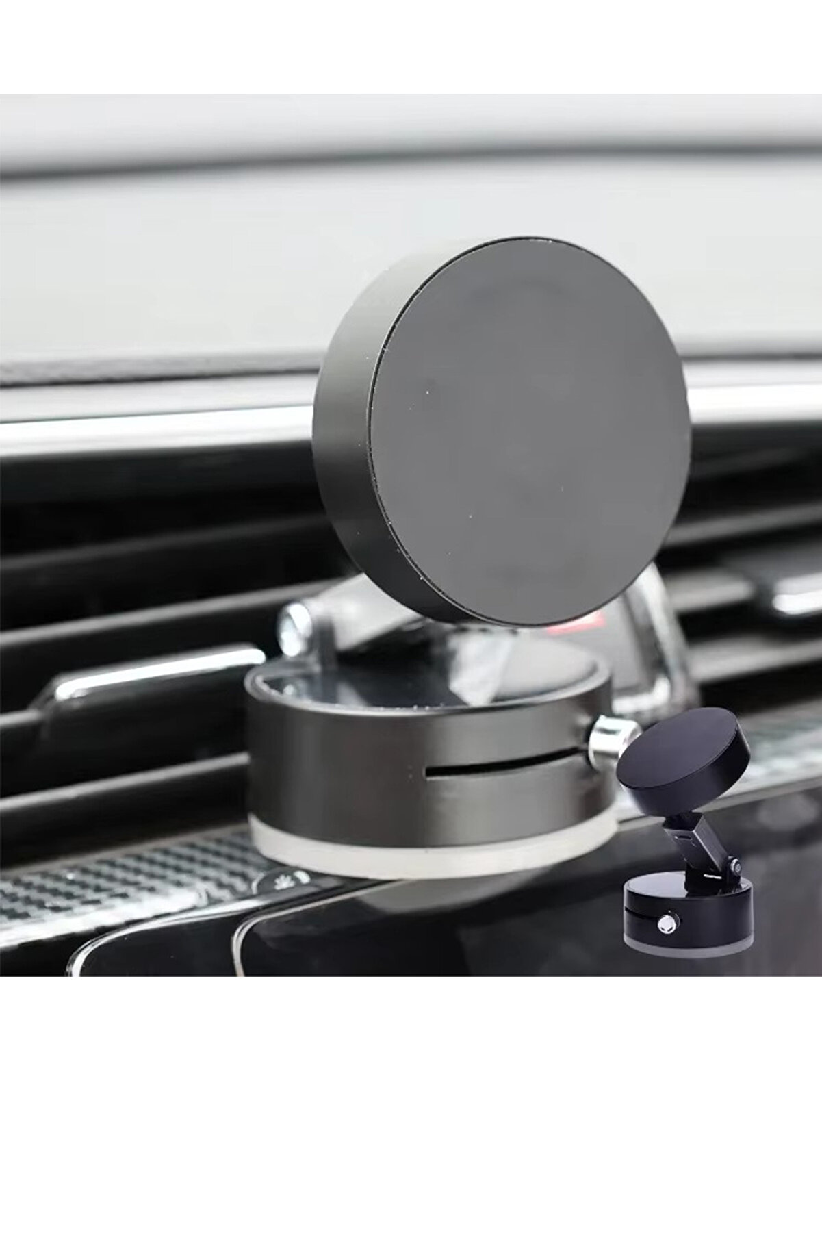 Yeni Nesil Oto Araç Manyetik Vantuzlu 360 Derece Telefon Tutucu Telefon Tutacağı