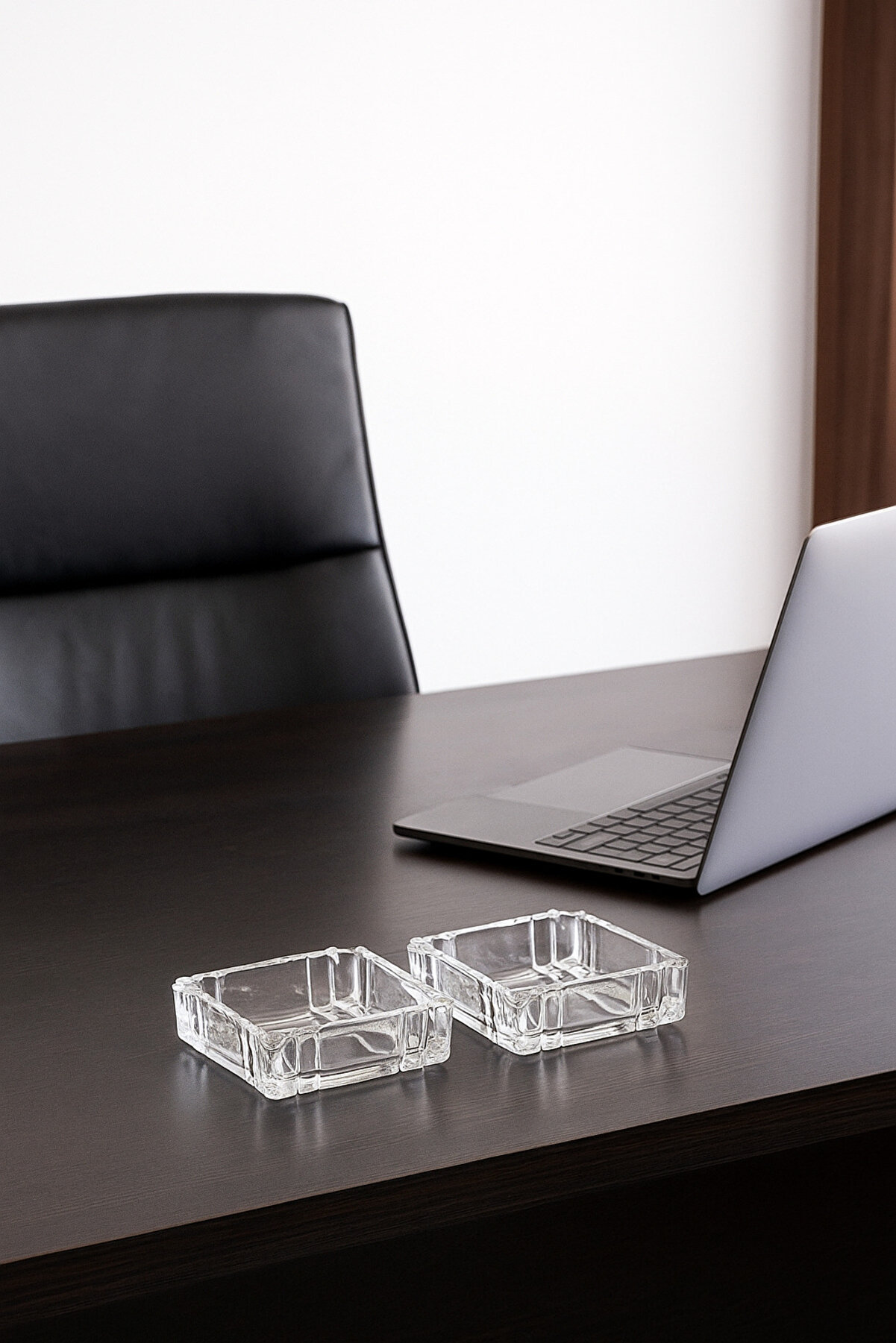 2 Adet 11x11 Kare Lüx Cam Bistro Kristal Küllük