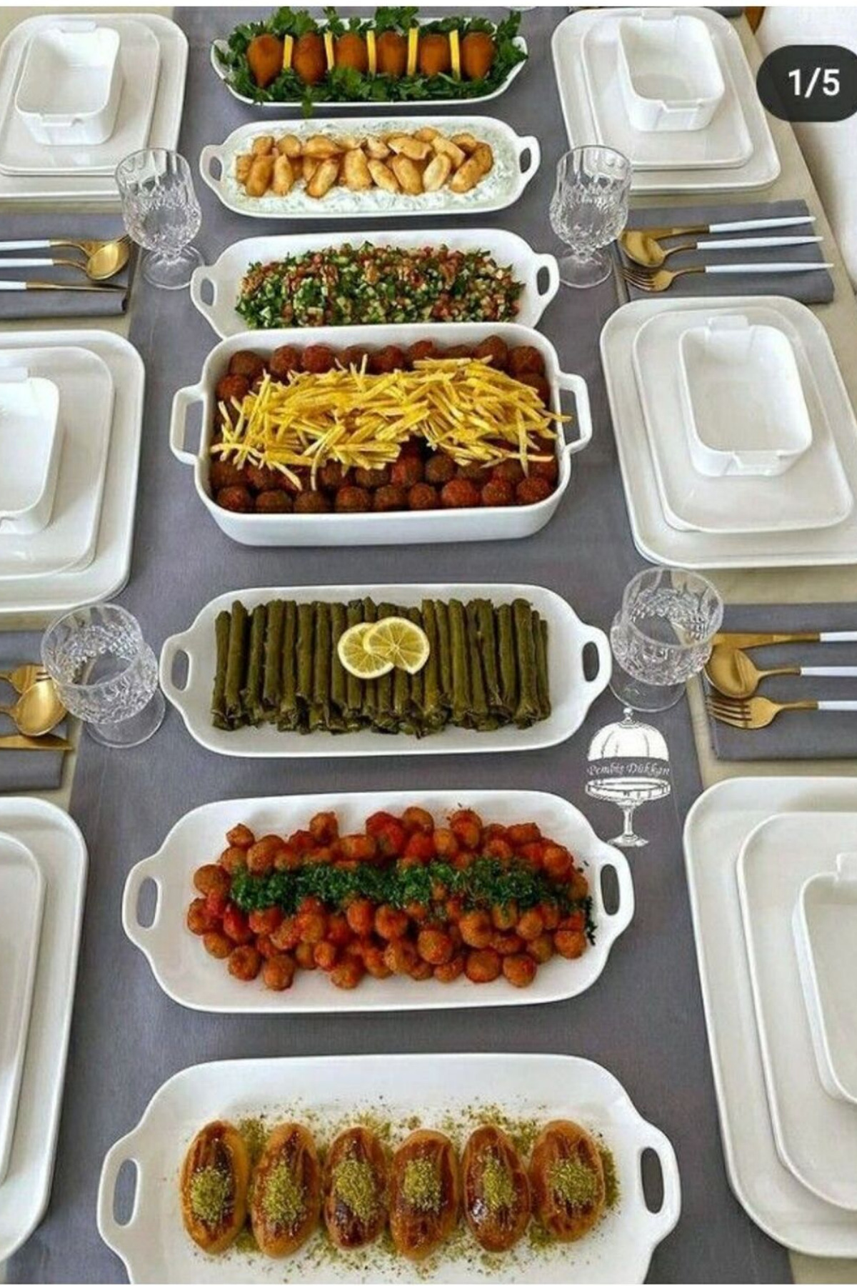 6 Lı Sunum Tabağı Orta Sunum Tavuk Dünyası (32X14 CM)