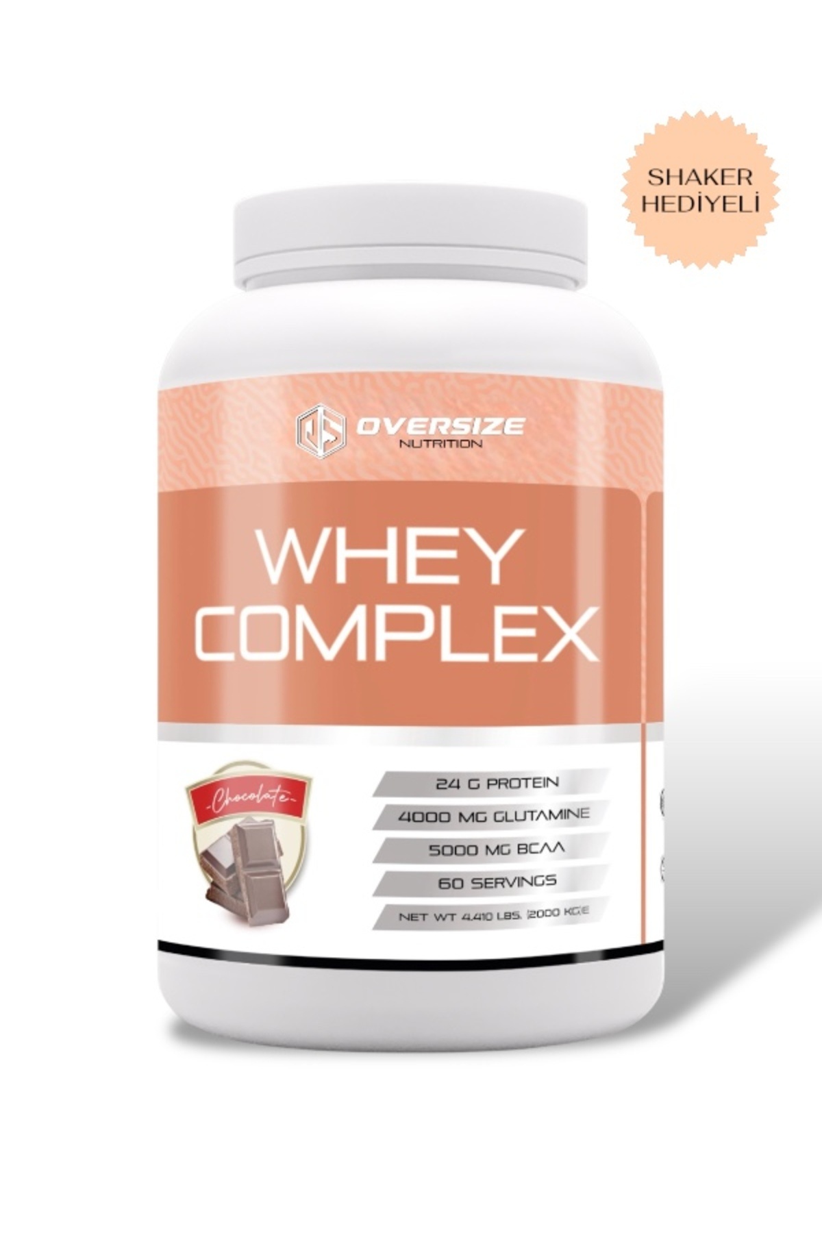 Complex Whey Protein Çikolata 2000g 60 Servis Kompleks Protein
