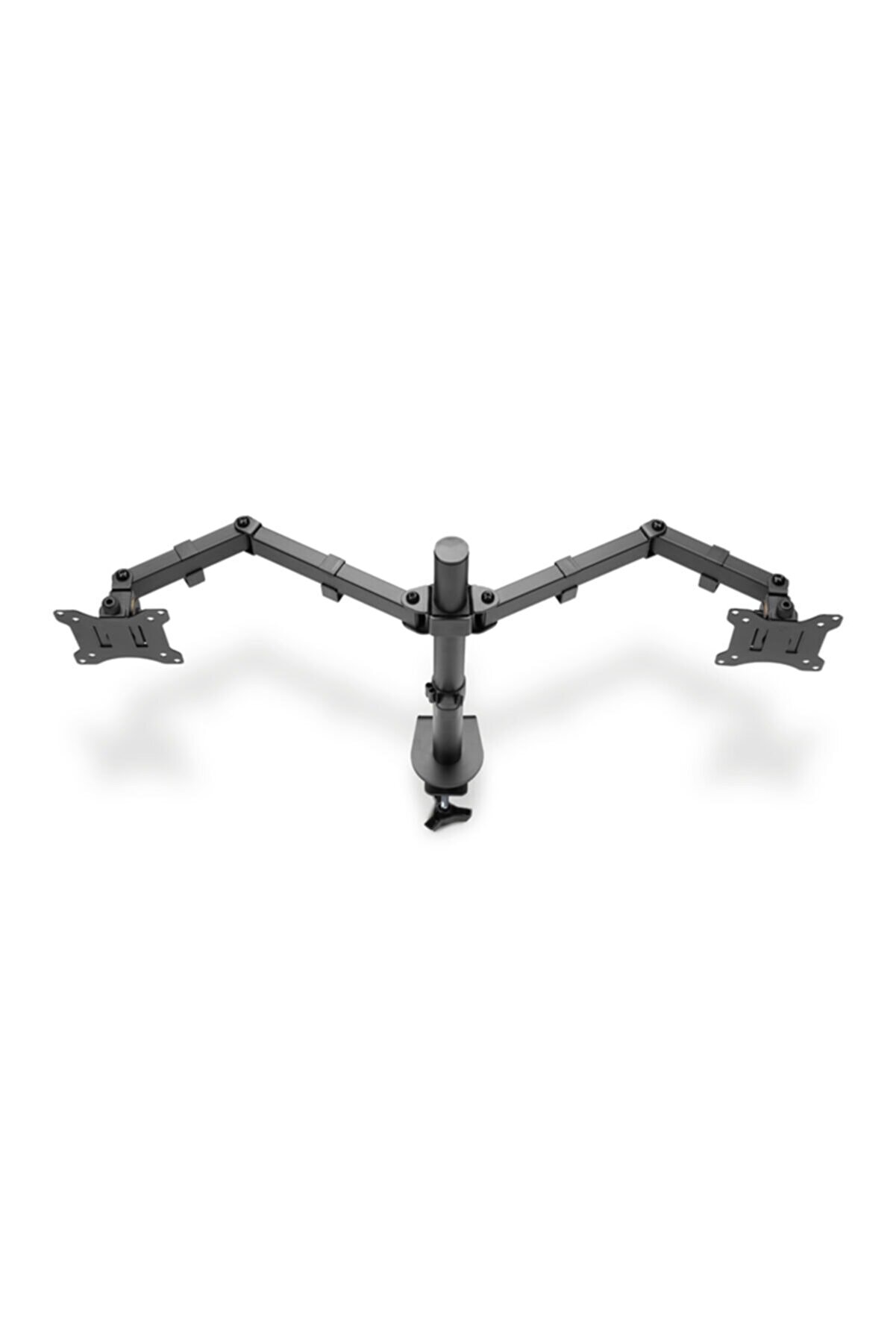 Sıkıştırmalı Ikili Monitör Tutucu 17-32", 2 X 8 Kg (MAKS.), Siyah