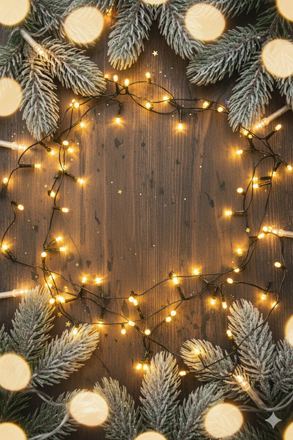 Yılbaşı Ağacı Günışığı 100 Ampullü 5 Fonksiyonlu Pirinç Işık 4.50 Metre