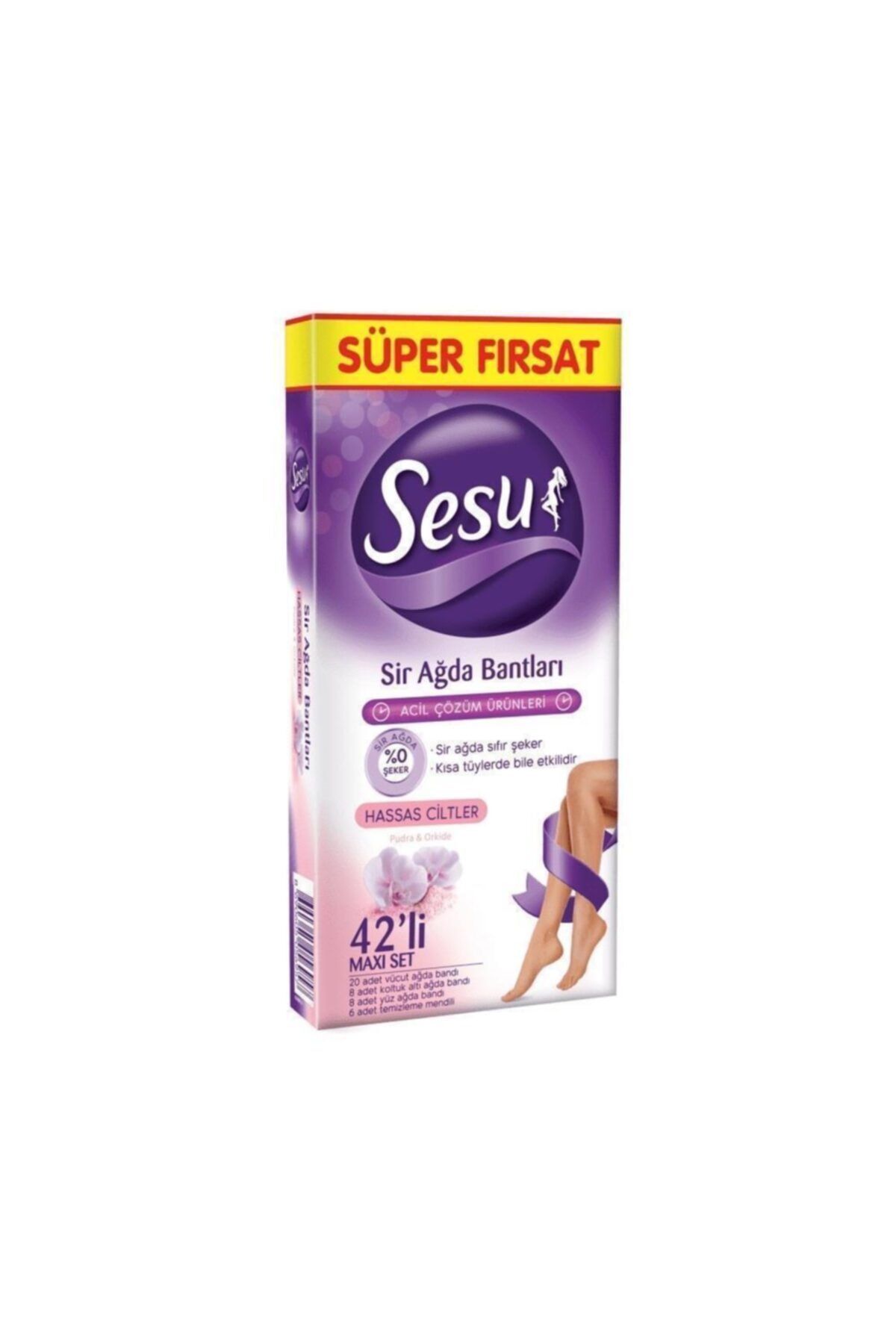 Bandı Maxi Set Hassas Ciltler Sir Ağda 20 'li