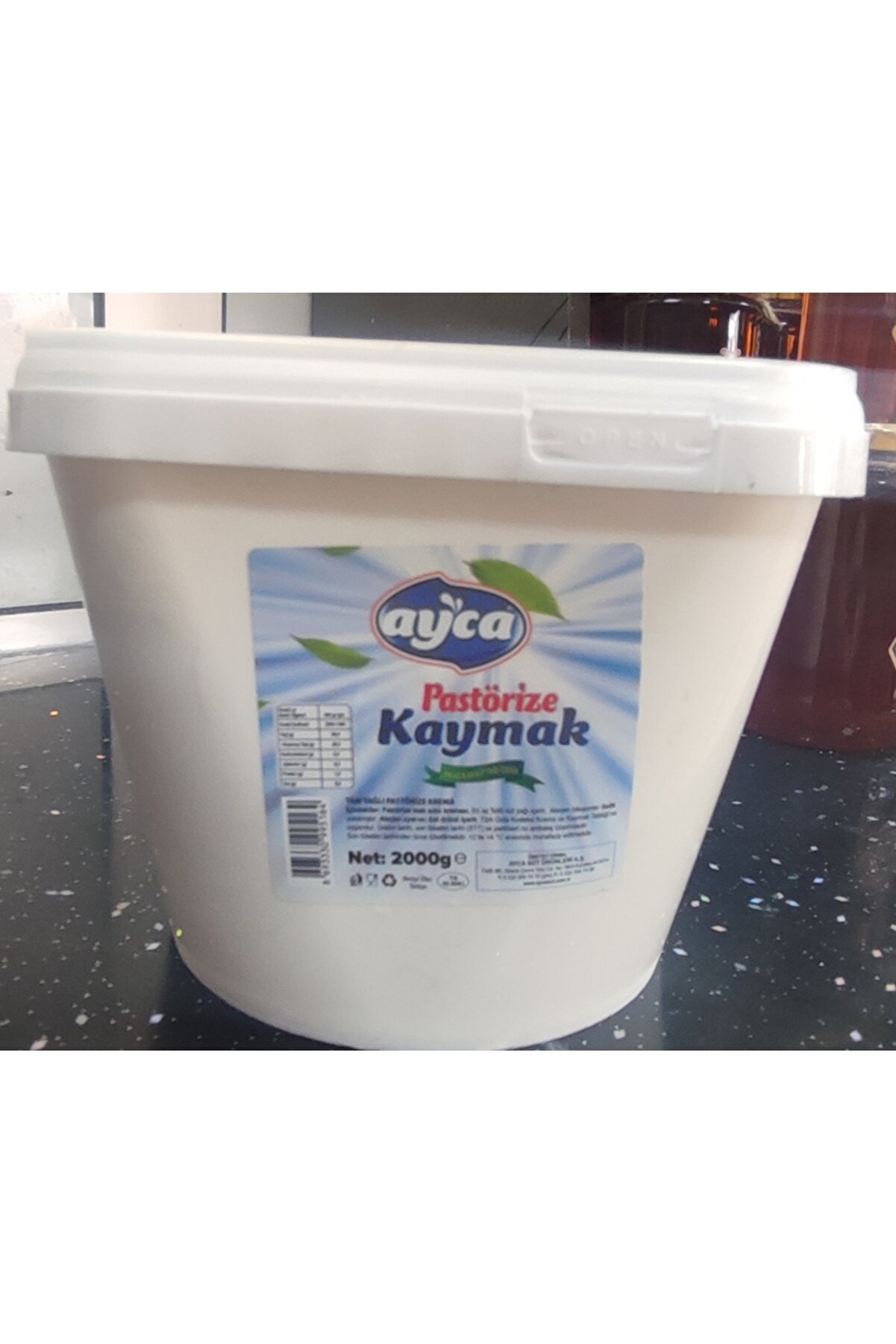 Ayca Pastorize kaymak (tereyağlık krema) 2 kg