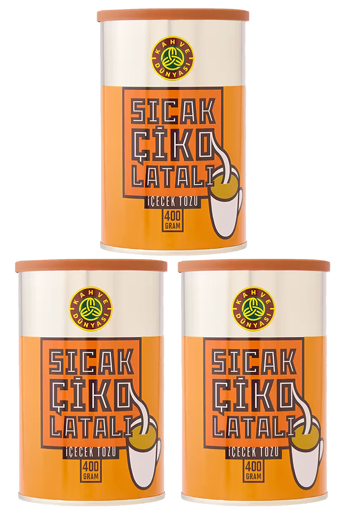 Kahve Dünyası Sıcak Çikolata 400 gr x 3 Adet