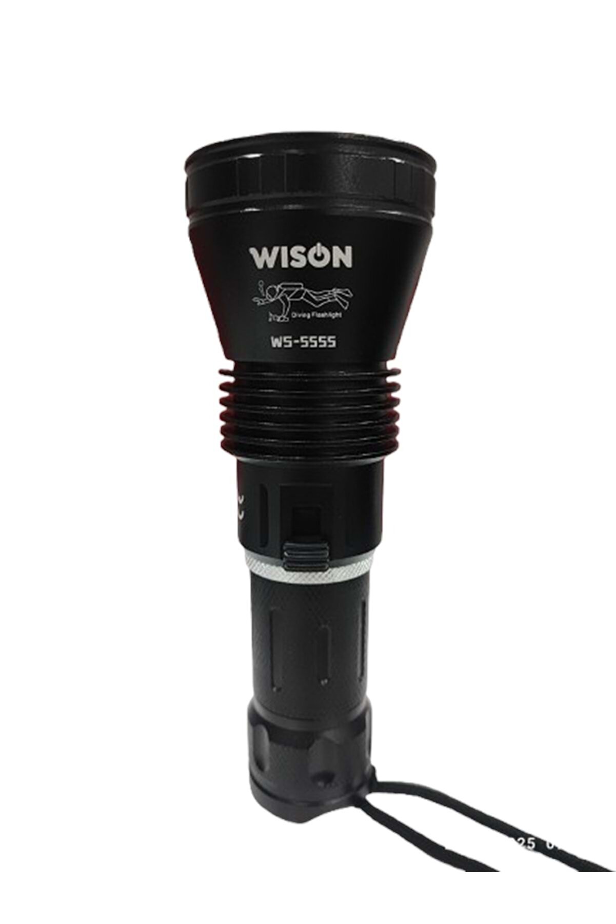 Ws-5555 Şarjlı Su Altı Dalış El Feneri 120m Menzil 15w 2200 Lümen