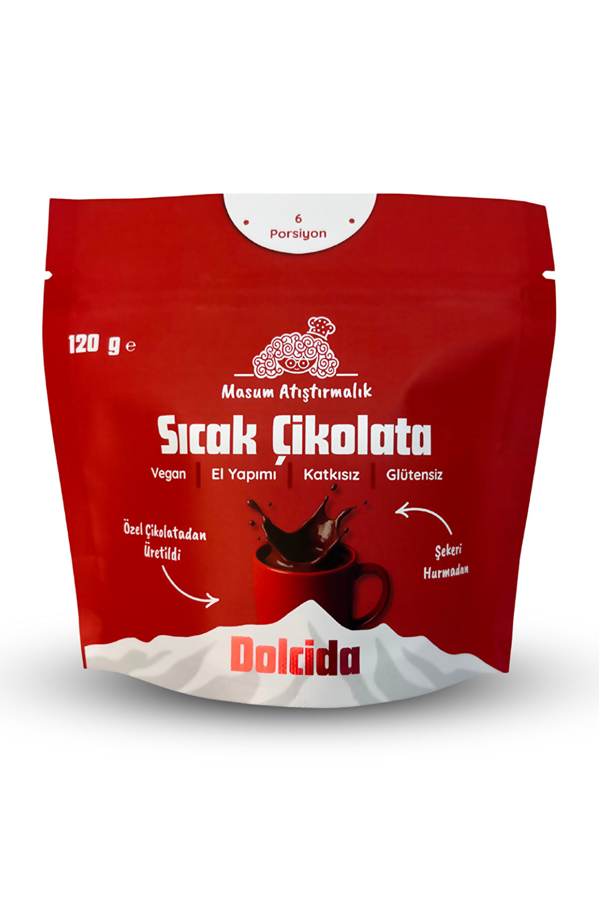 Vegan Şekersiz Sıcak Çikolata 120gr
