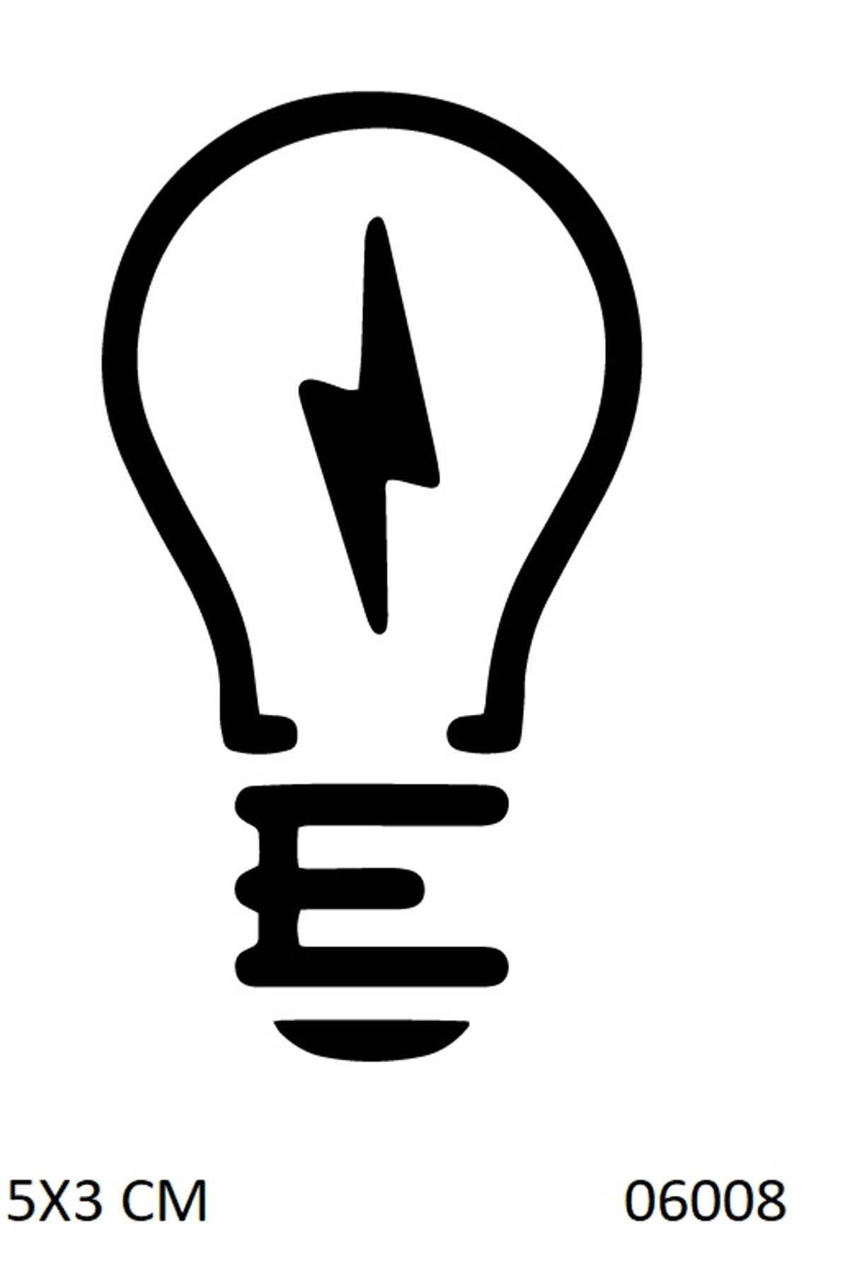 Ampul Yapışkanlı Stencil Süsleme ve Boyama Kalıbı