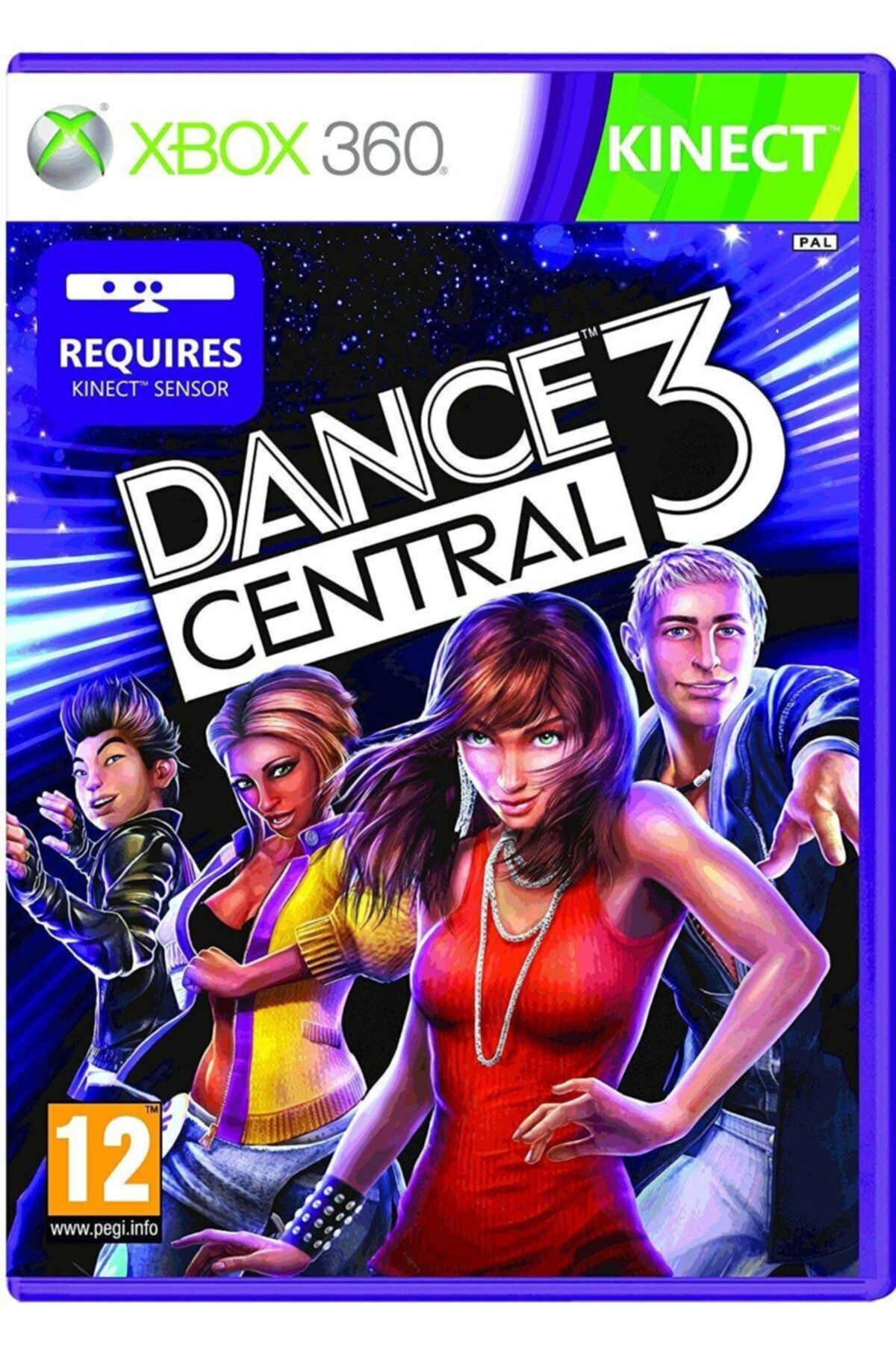 Xbox 360 Kınect Dance Central 3
