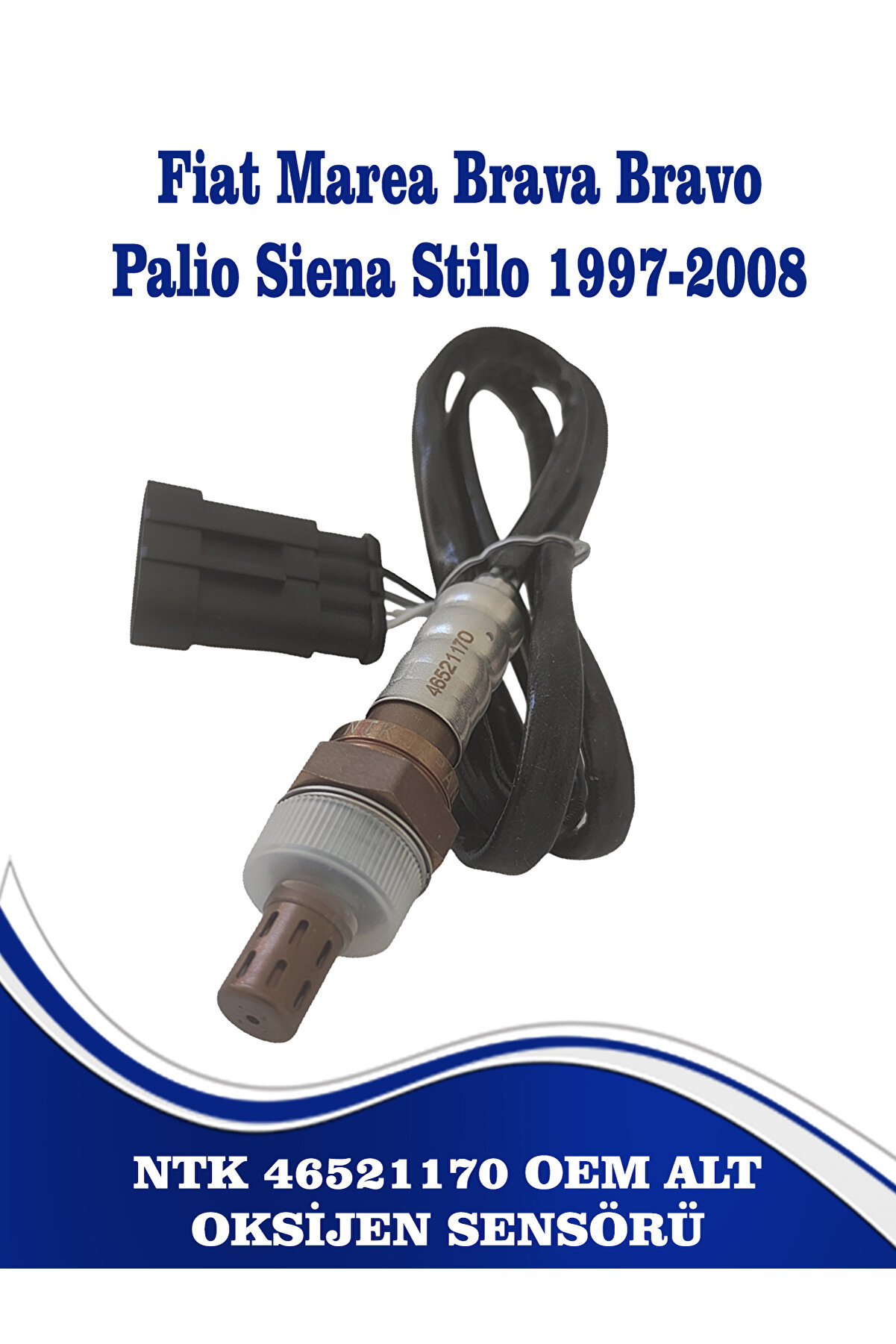 Fiat Marea Brava Sinea Palio 1.6 Uyumlu Ntk Oksijen Sensörü