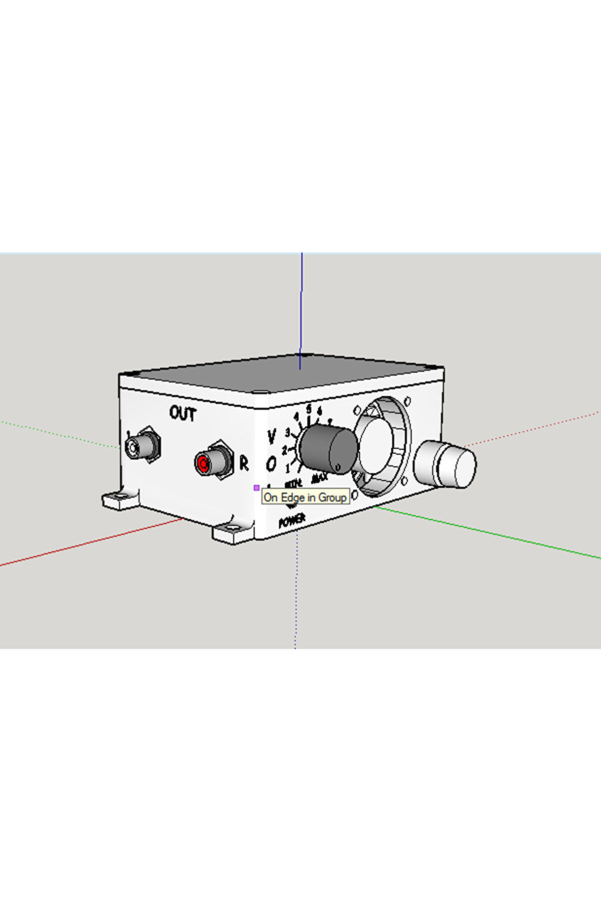 Yeni Amplifikatör Kutusu (Küçük 12V Amfisi) (Sadece Plastik Aparattır!!!)