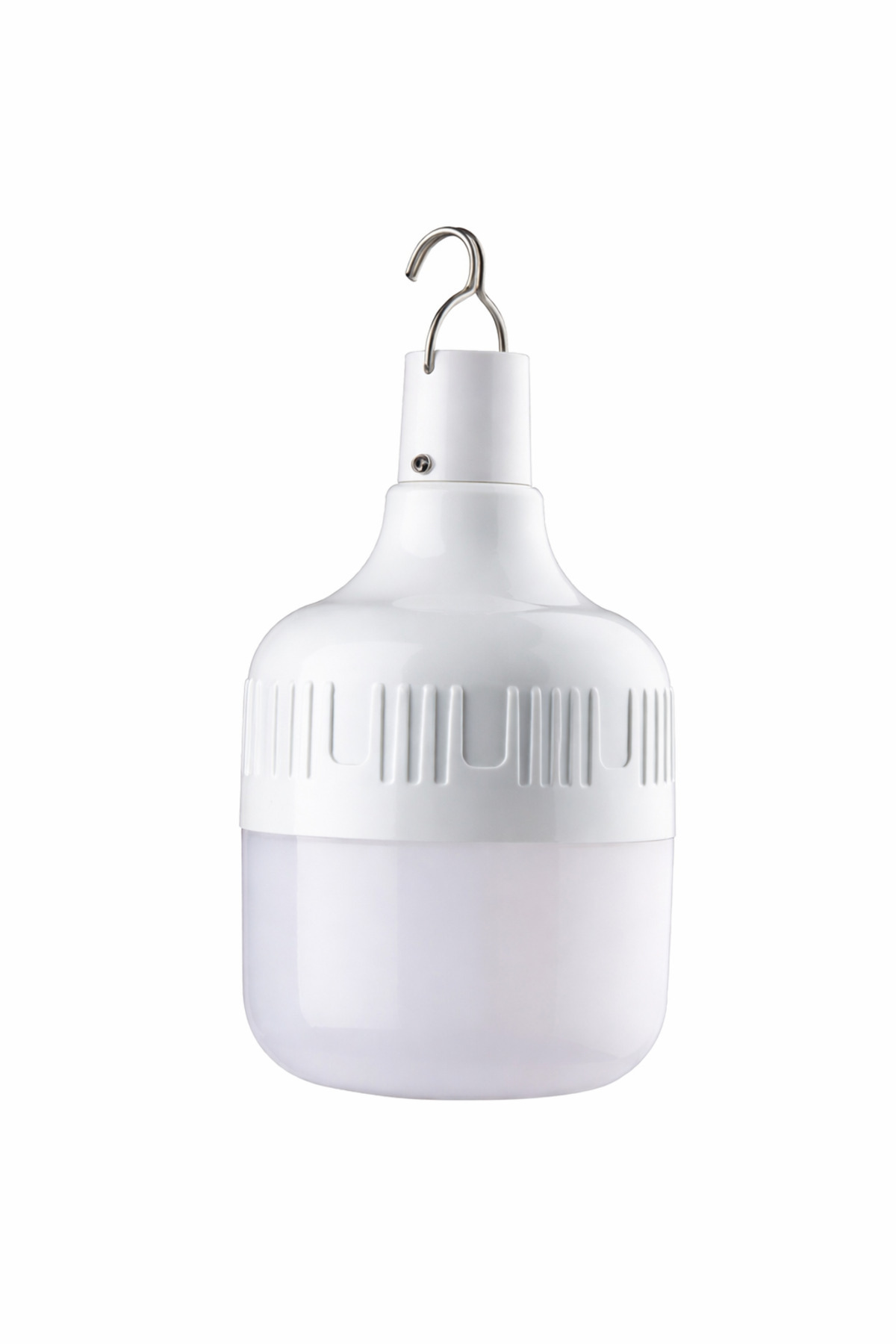 Şarjlı LED Ampul 30W 2400 Lümen Askılı Type-C / Micro USB Kamp ve Acil Durum Lambası