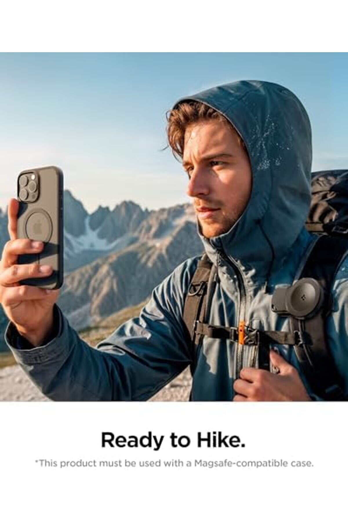 MagFit Clip POV Vlog Çekim MagSafe özellikli Telefon Tutucu Çanta/Kemer/Askı Aparatı - AMP09122 115