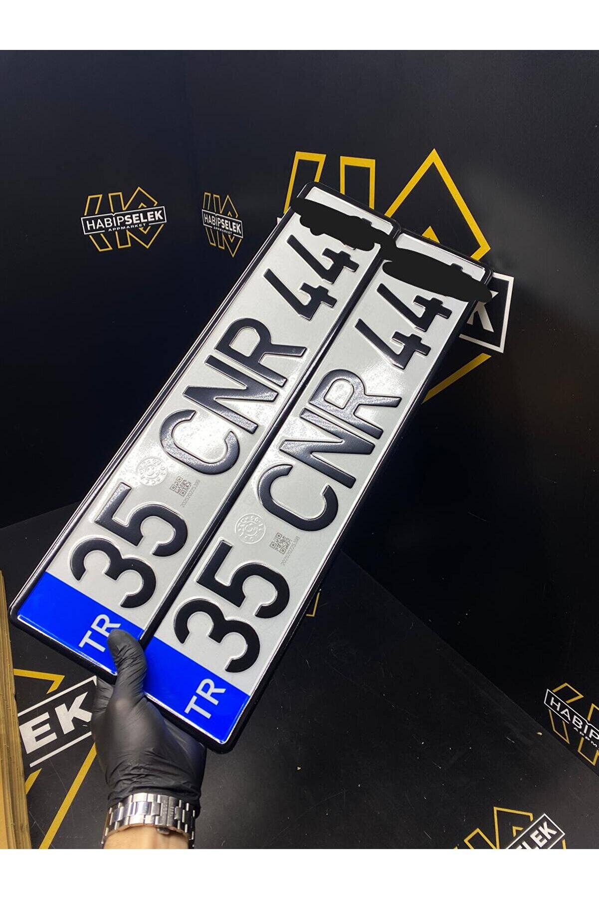 App Plaka QR Kodlu ( 2 adet araç )